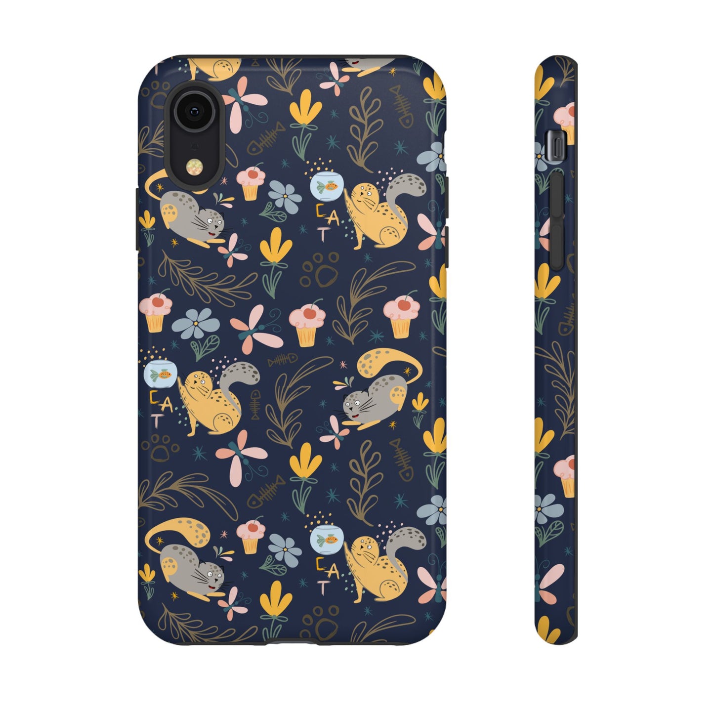 Cat-Themed Tough Phone Case - Tough Case For Stylish Protection