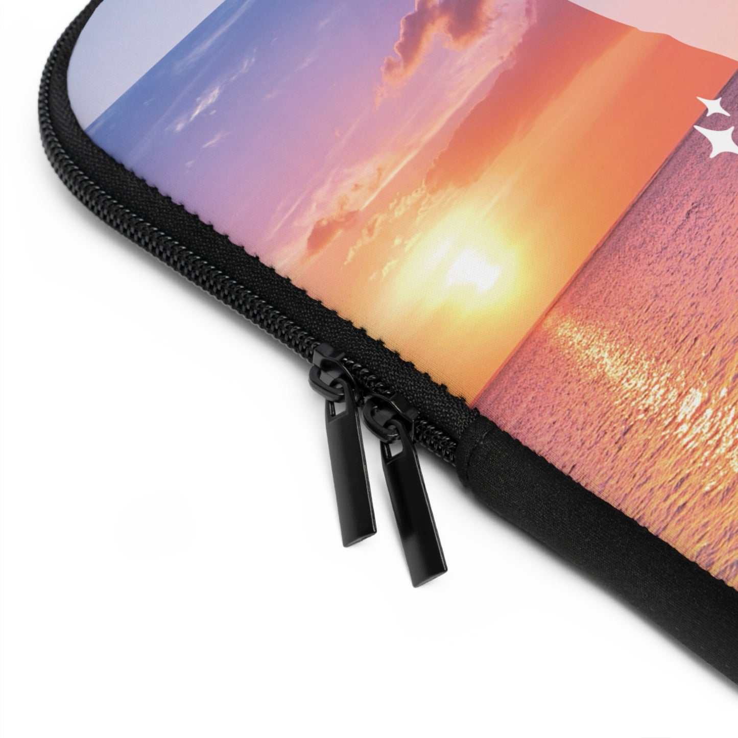 "Sun, Sea, and Inner Peace" Laptop Sleeve - Stylish Ocean-Inspired Tech Case for Beach Lovers
