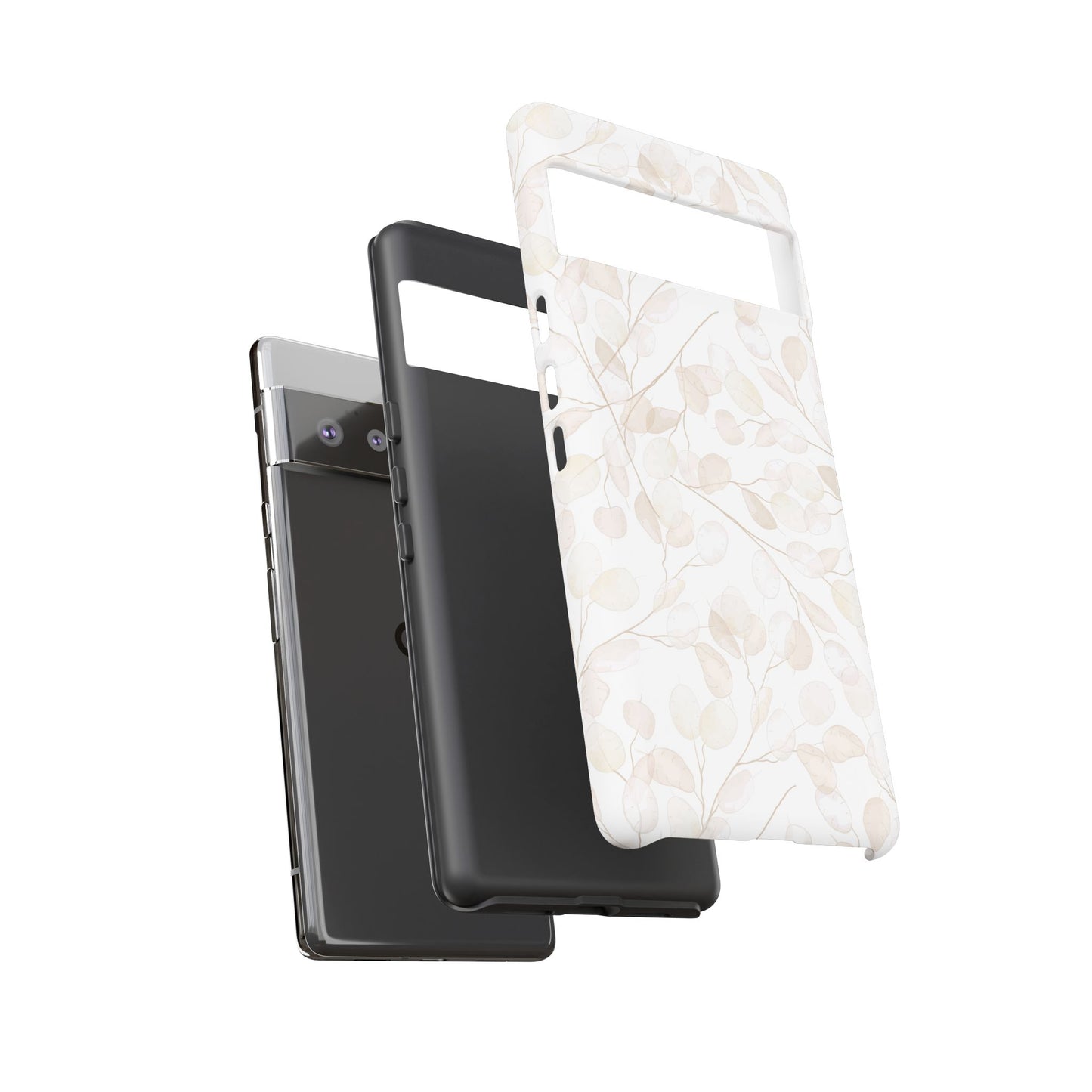Botanical Phone Case, Tough Cases, Floral Design, Nature Lover Gift, Eco-Friendly Accessory, Protective Phone Cover