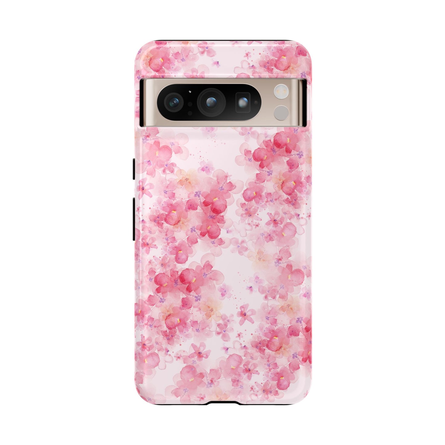 Floral Phone Case - Tough Cases with Pink Blossom Design