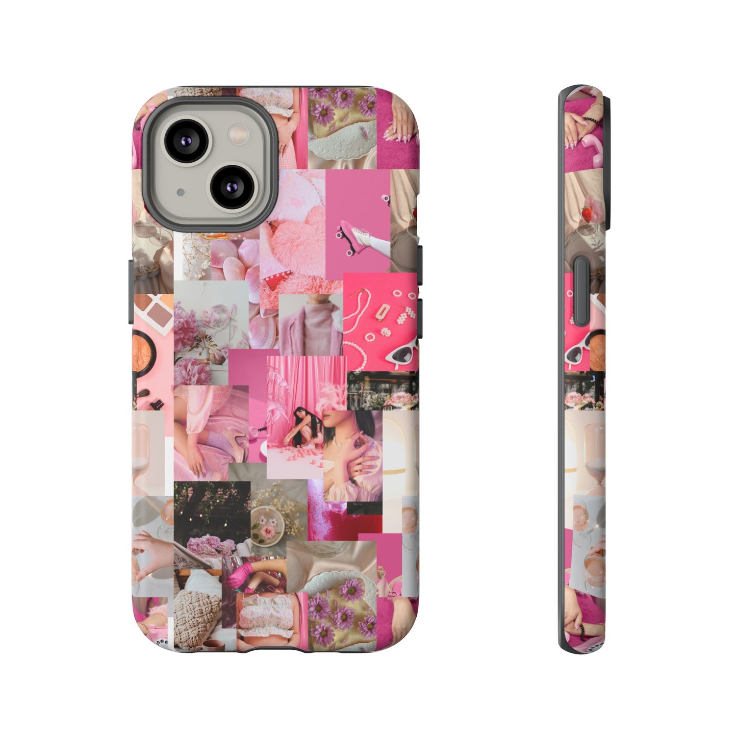 Chic Pink Phone Case- Tough Case For Stylish Protection