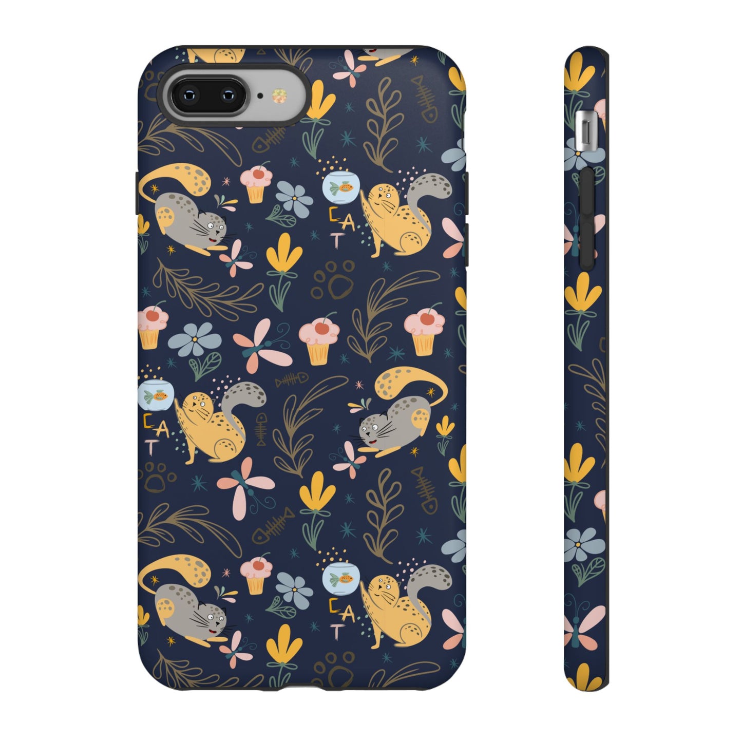 Cat-Themed Tough Phone Case - Tough Case For Stylish Protection