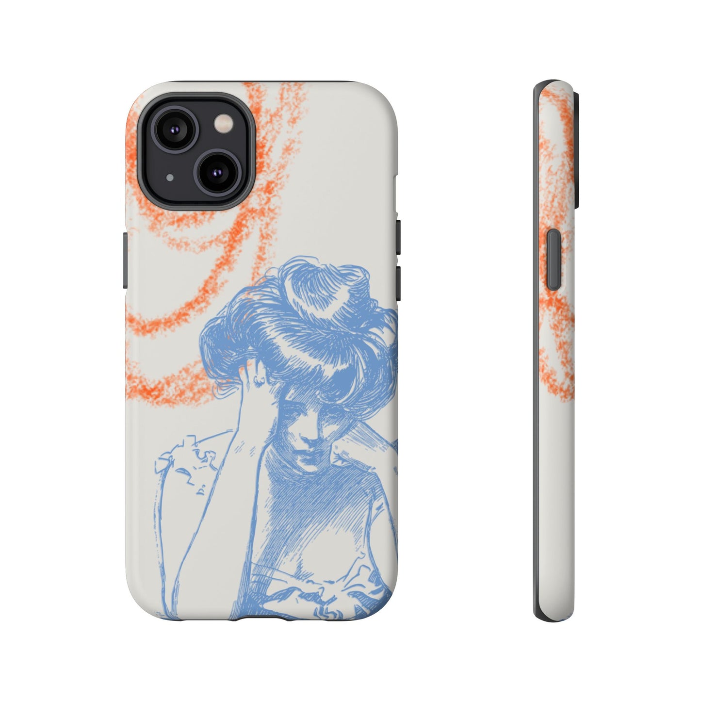 Artistic Phone Case with Stress Relief Design