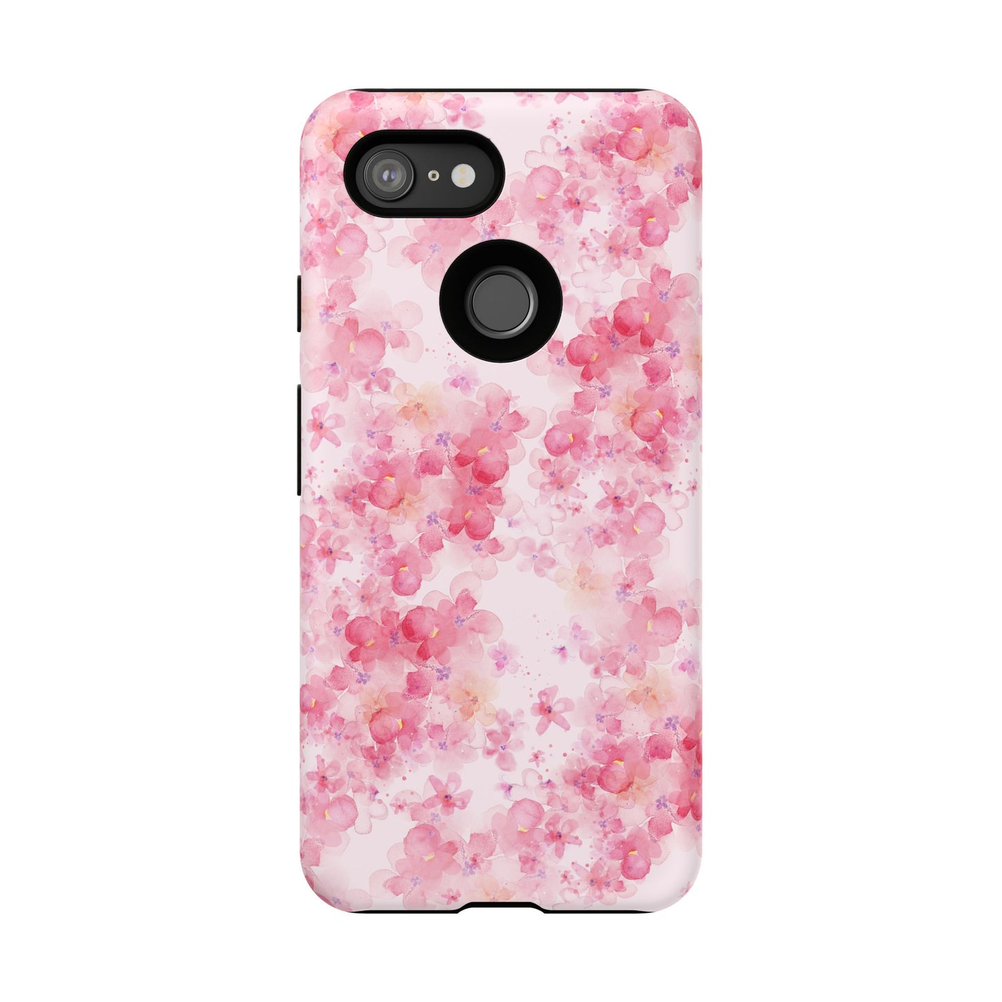 Floral Phone Case - Tough Cases with Pink Blossom Design