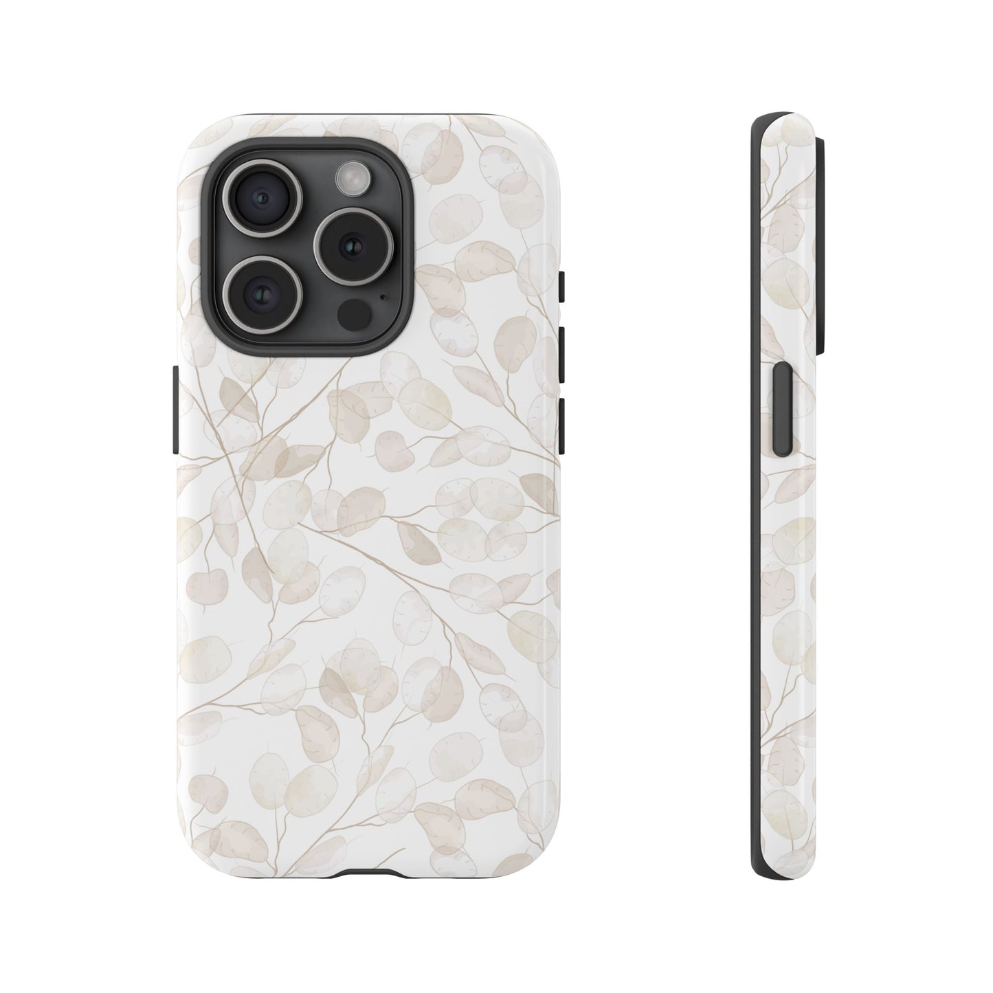 Botanical Phone Case, Tough Cases, Floral Design, Nature Lover Gift, Eco-Friendly Accessory, Protective Phone Cover