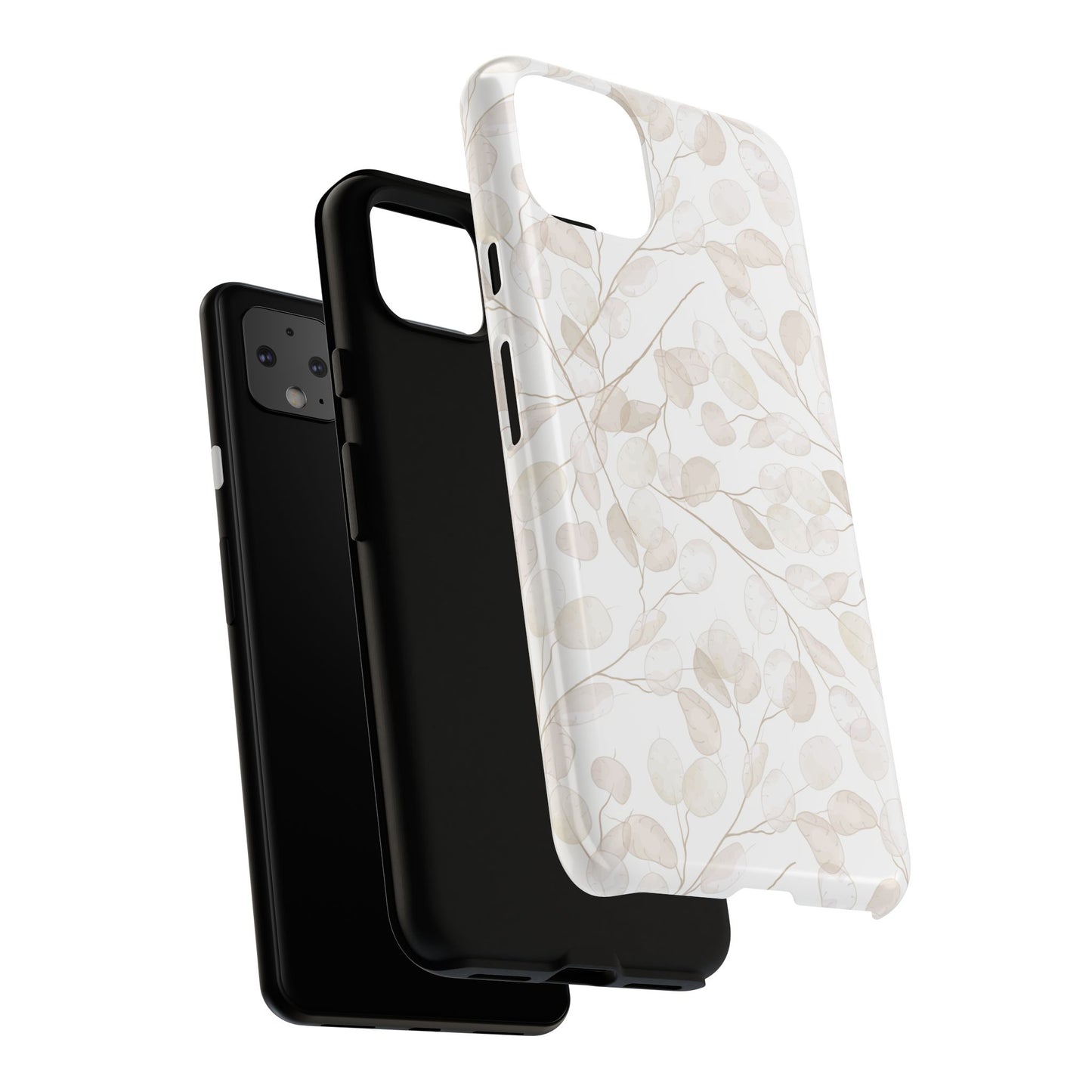 Botanical Phone Case, Tough Cases, Floral Design, Nature Lover Gift, Eco-Friendly Accessory, Protective Phone Cover