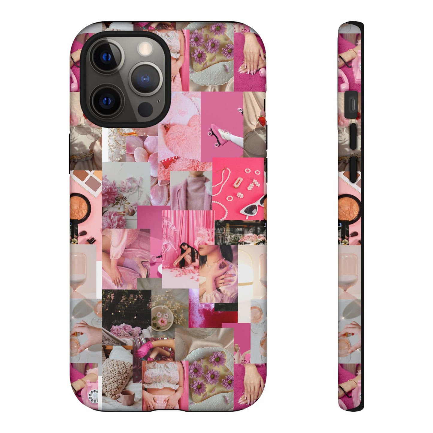 Chic Pink Phone Case- Tough Case For Stylish Protection