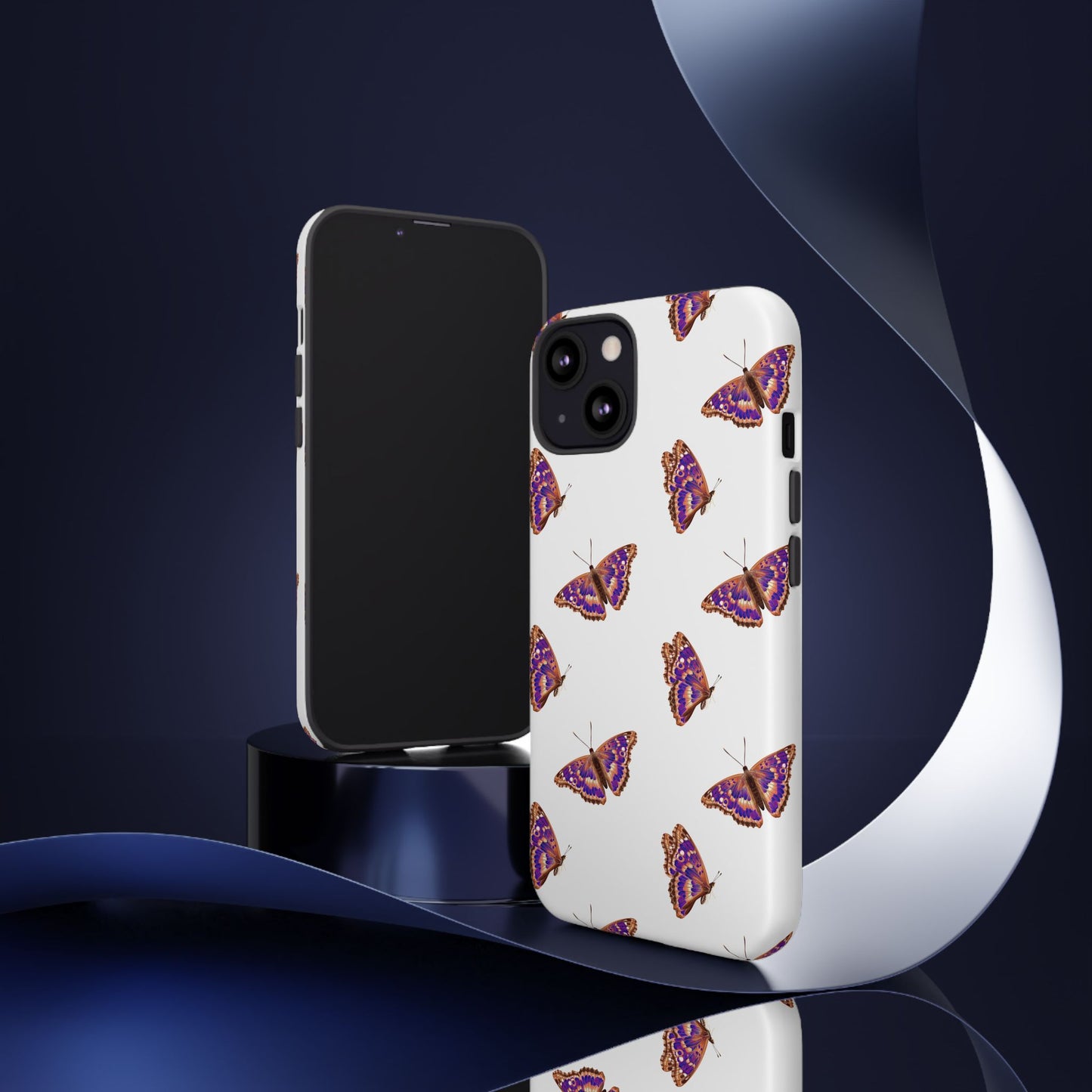 Butterfly Print Phone Case - Tough Case For Stylish Protection