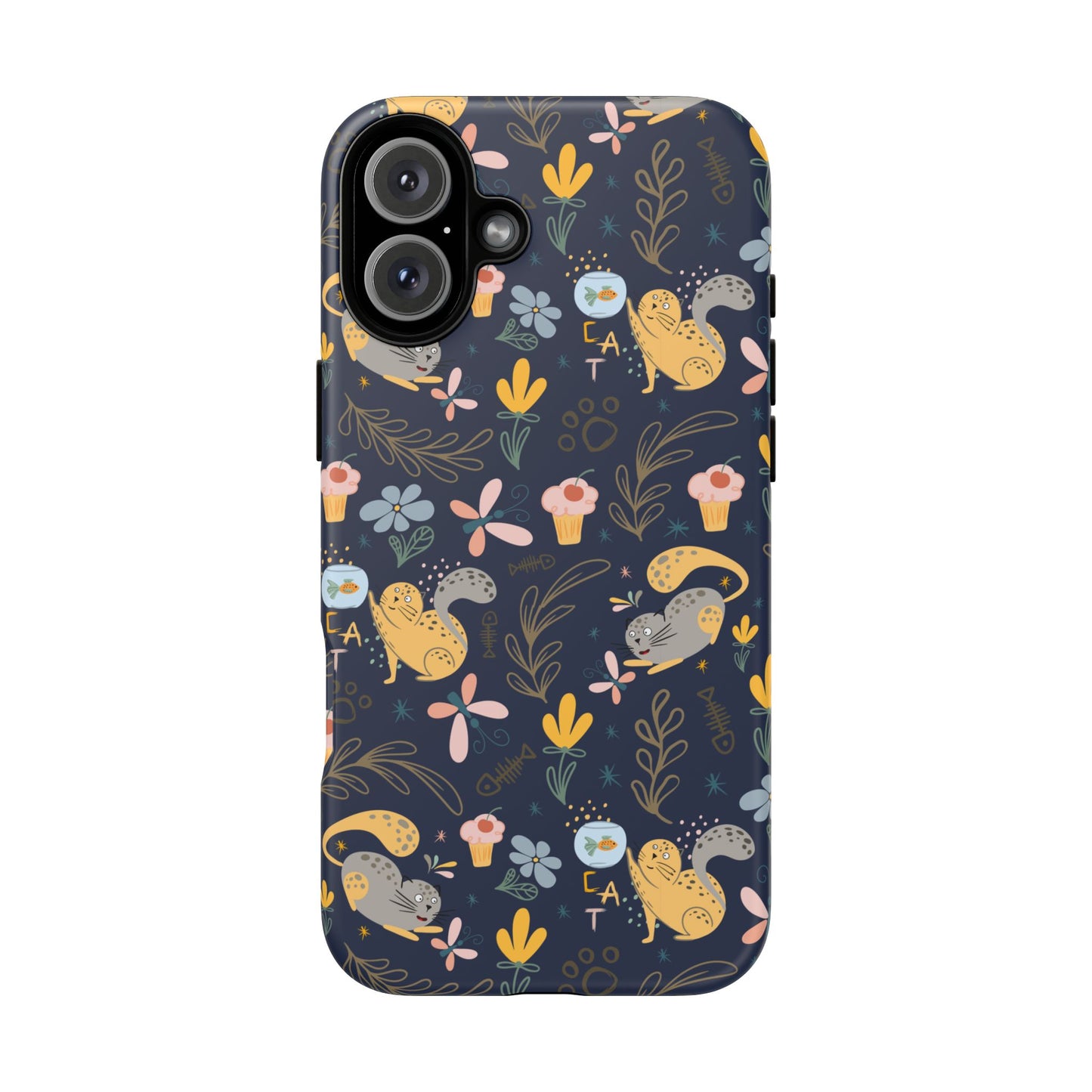 Cat-Themed Tough Phone Case - Tough Case For Stylish Protection