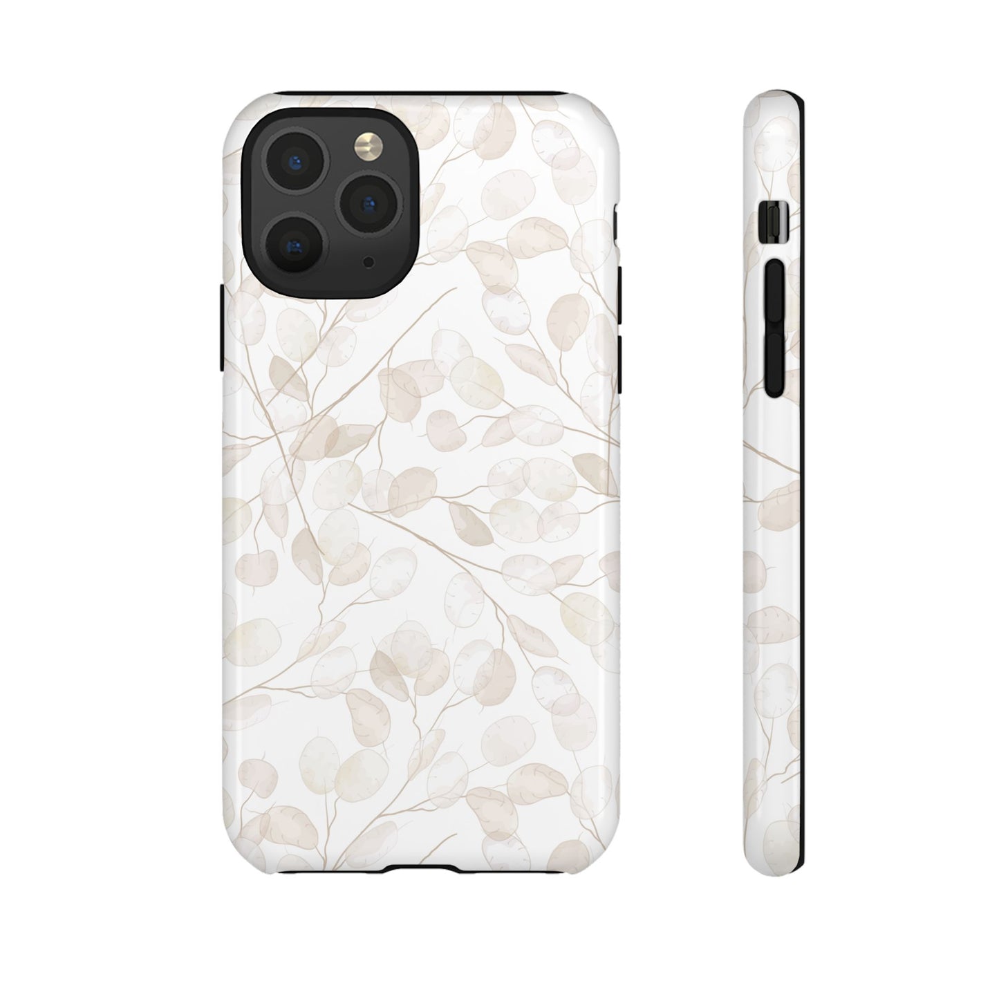 Botanical Phone Case, Tough Cases, Floral Design, Nature Lover Gift, Eco-Friendly Accessory, Protective Phone Cover