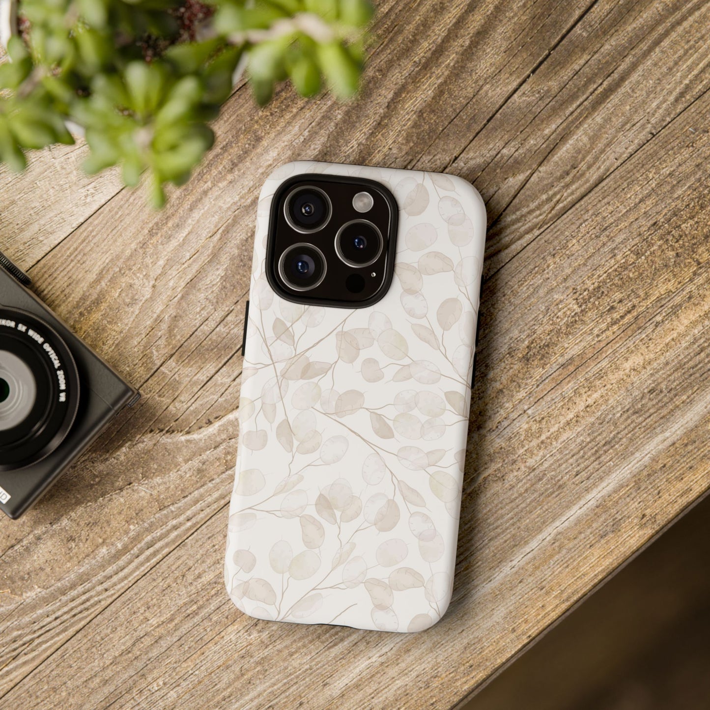 Botanical Phone Case, Tough Cases, Floral Design, Nature Lover Gift, Eco-Friendly Accessory, Protective Phone Cover