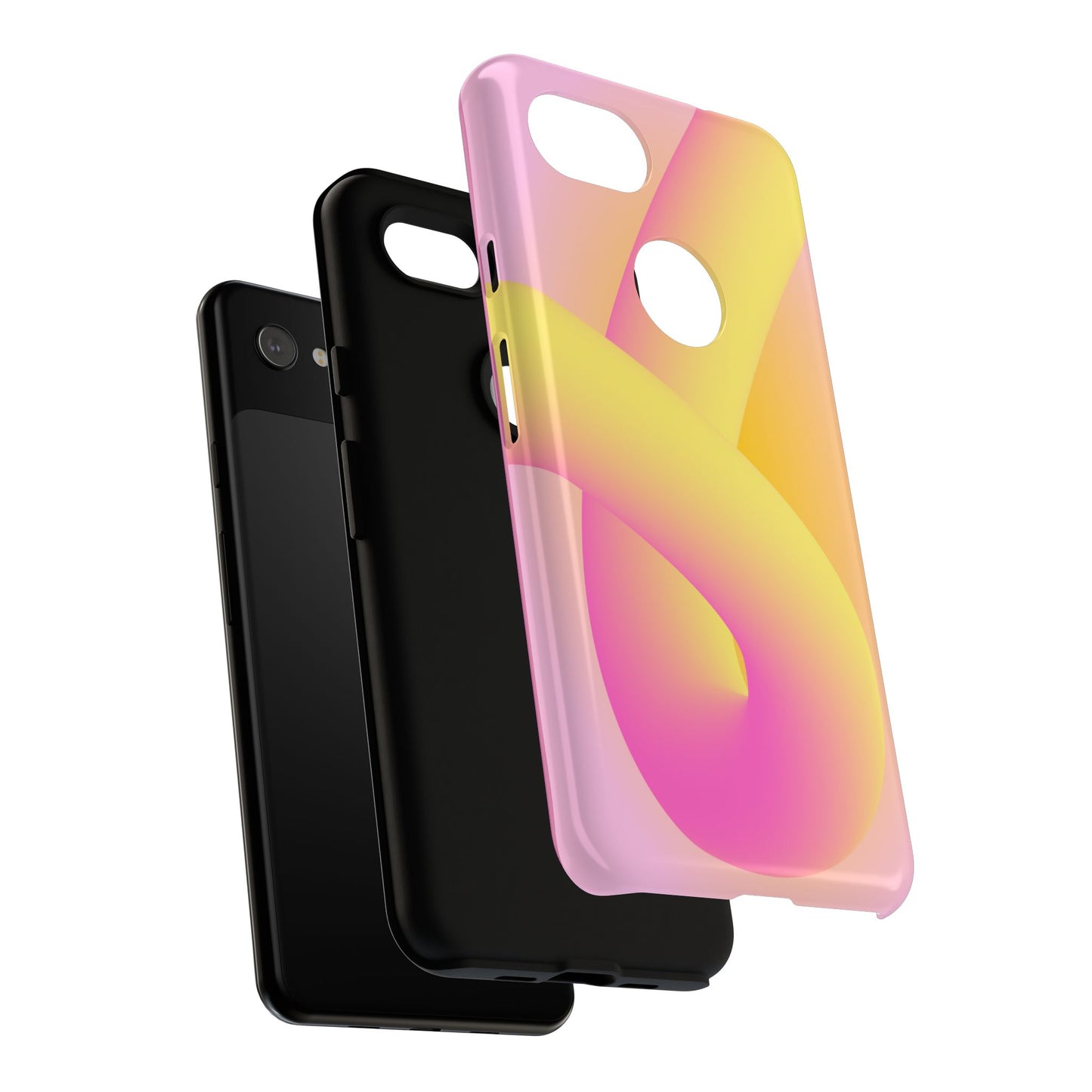 Stylish Tough Phone Case - ModernVibrant Minimalist Design for Ultimate Protection