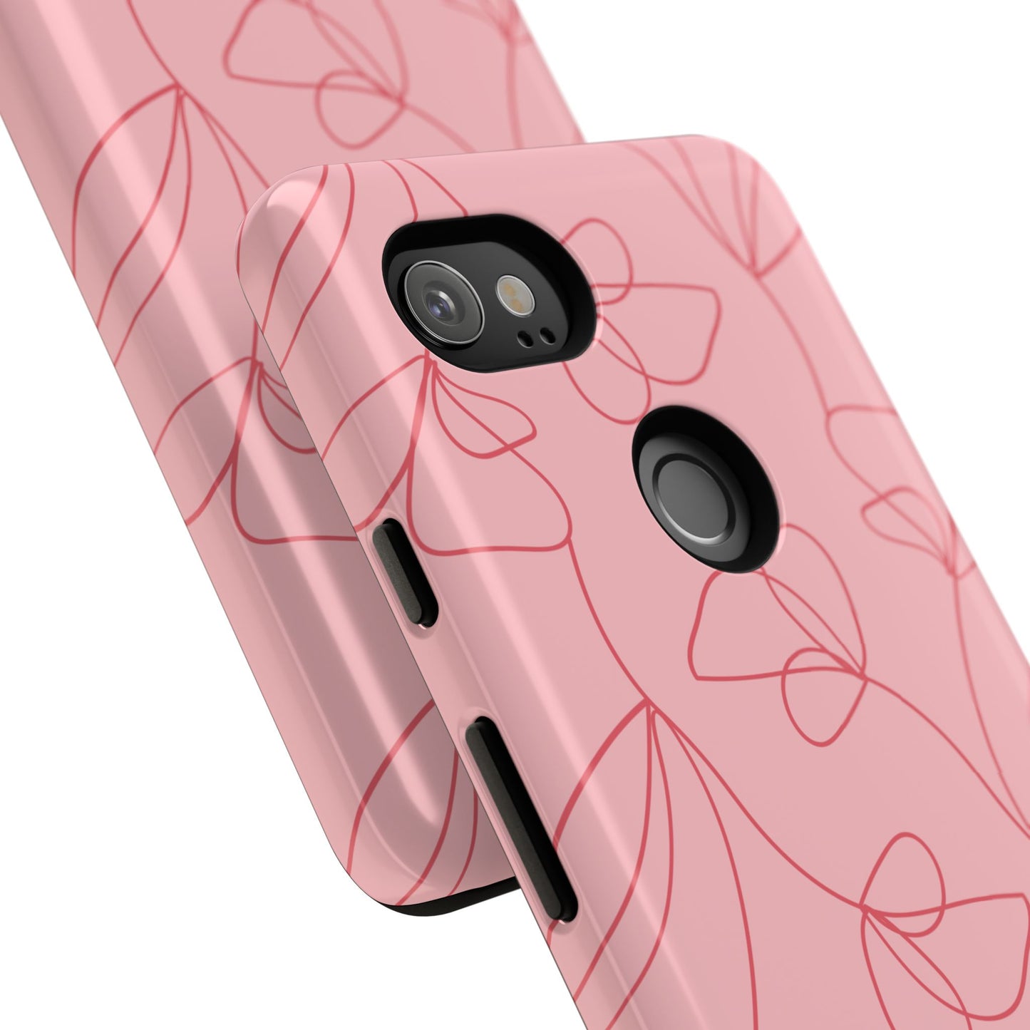 Tough Cases: Elegant Floral Phone Case - Durable Protection with Stylish Design