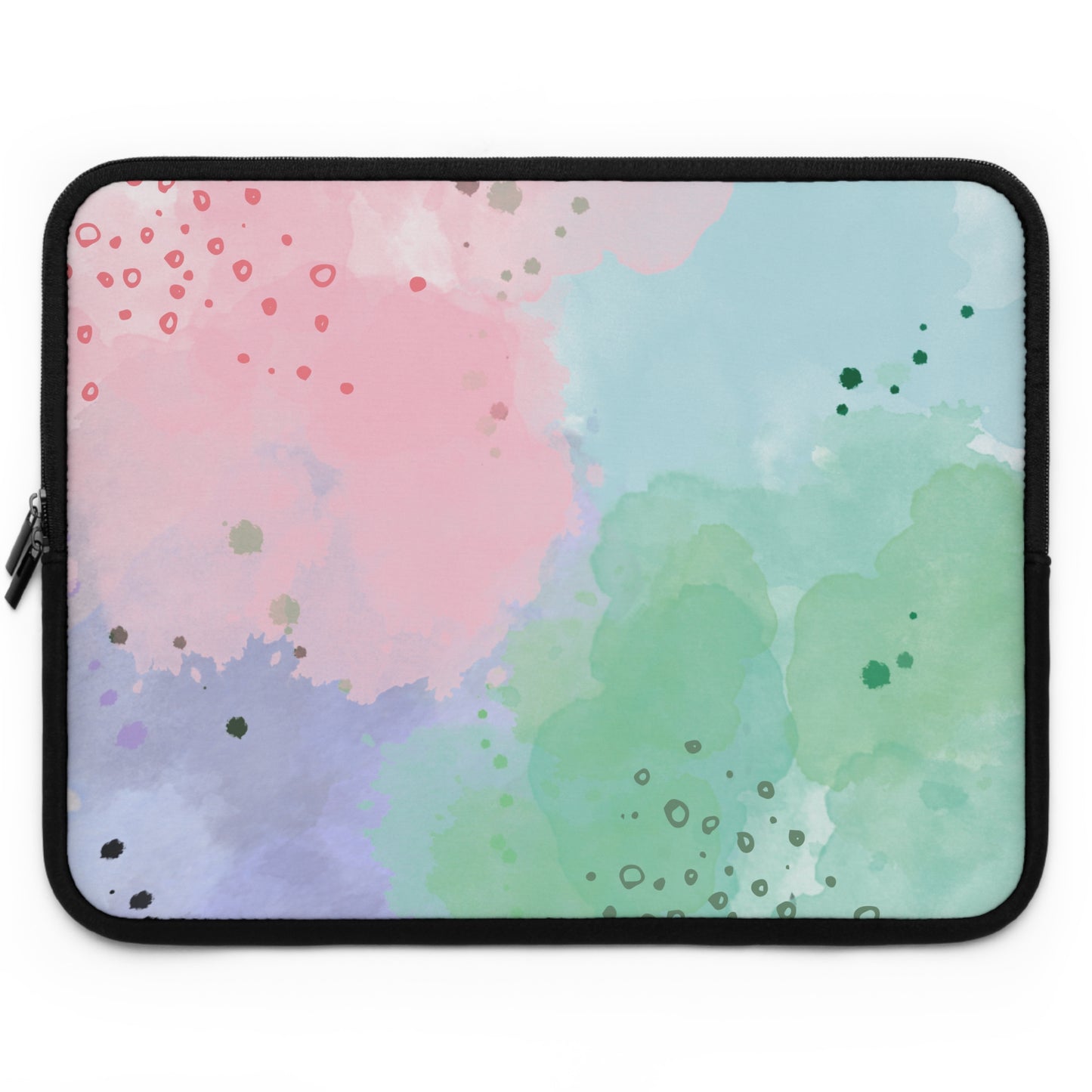 Abstract Watercolor Laptop Sleeve – Colorful and Stylish Protection