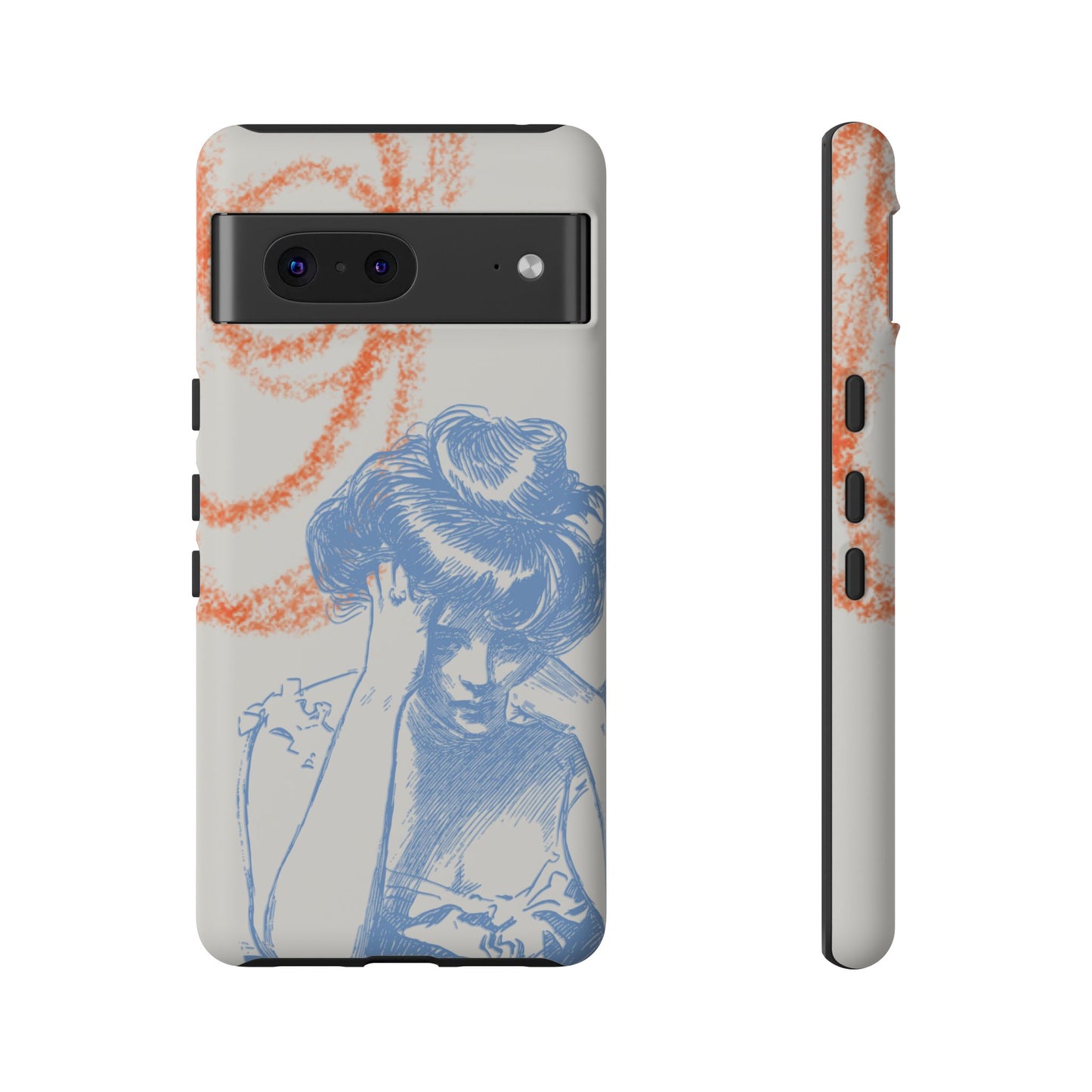 Artistic Phone Case with Stress Relief Design