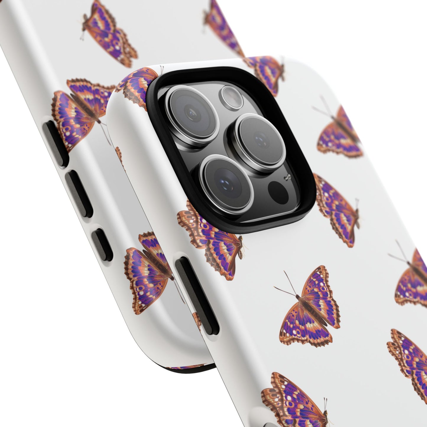 Butterfly Print Phone Case - Tough Case For Stylish Protection