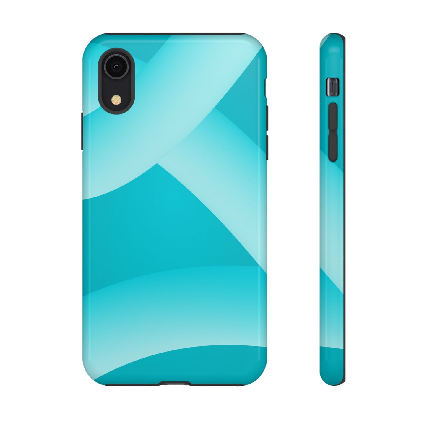 Stylish Tough Phone Case - Modern Blue Design for Ultimate Protection