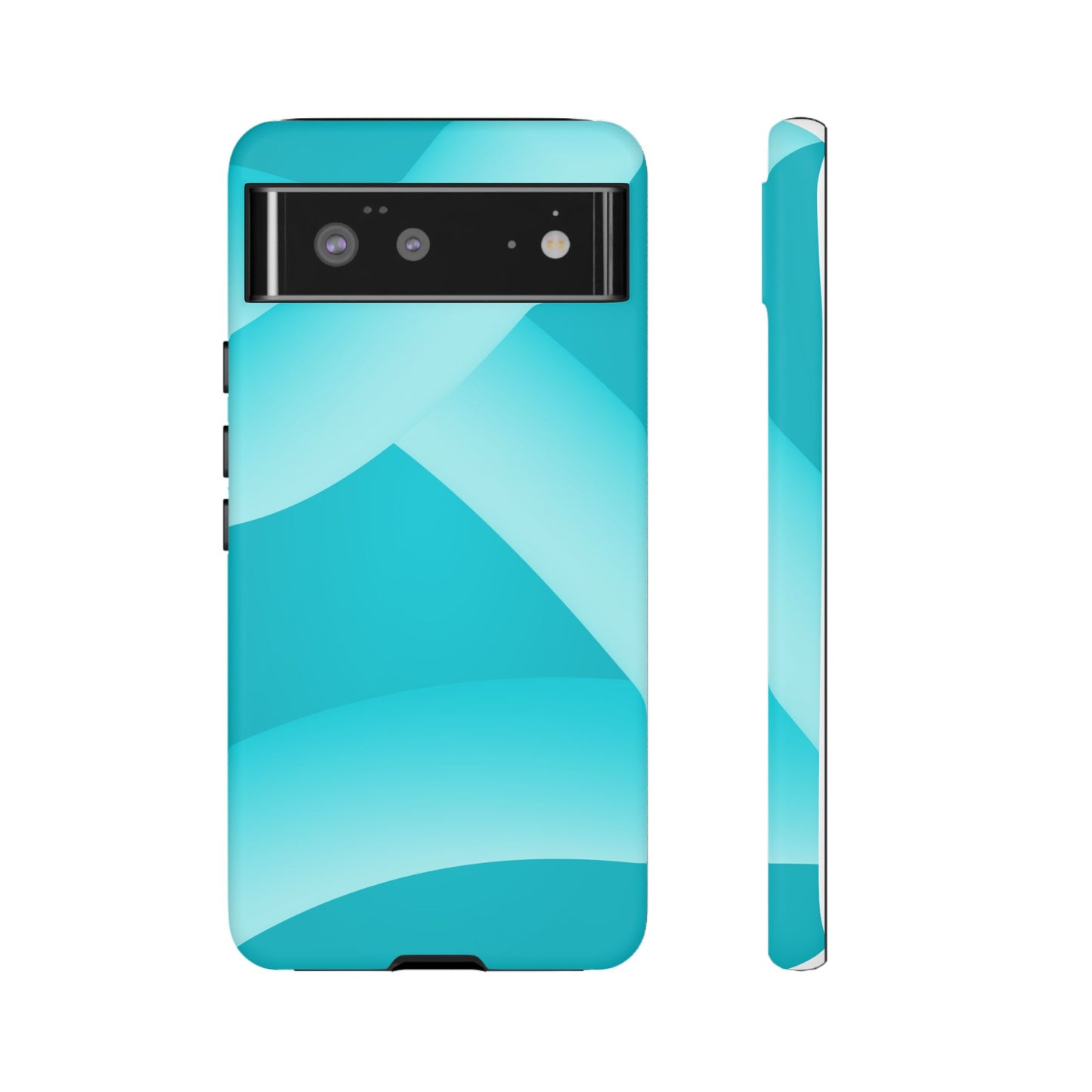 Stylish Tough Phone Case - Modern Blue Design for Ultimate Protection