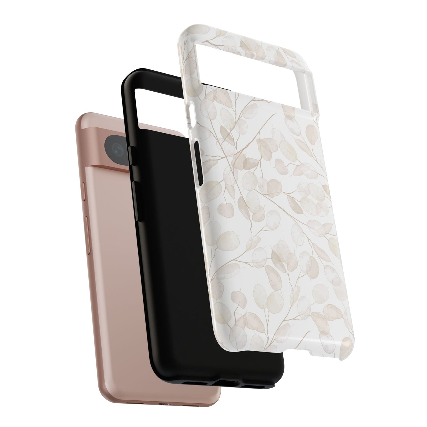 Botanical Phone Case, Tough Cases, Floral Design, Nature Lover Gift, Eco-Friendly Accessory, Protective Phone Cover