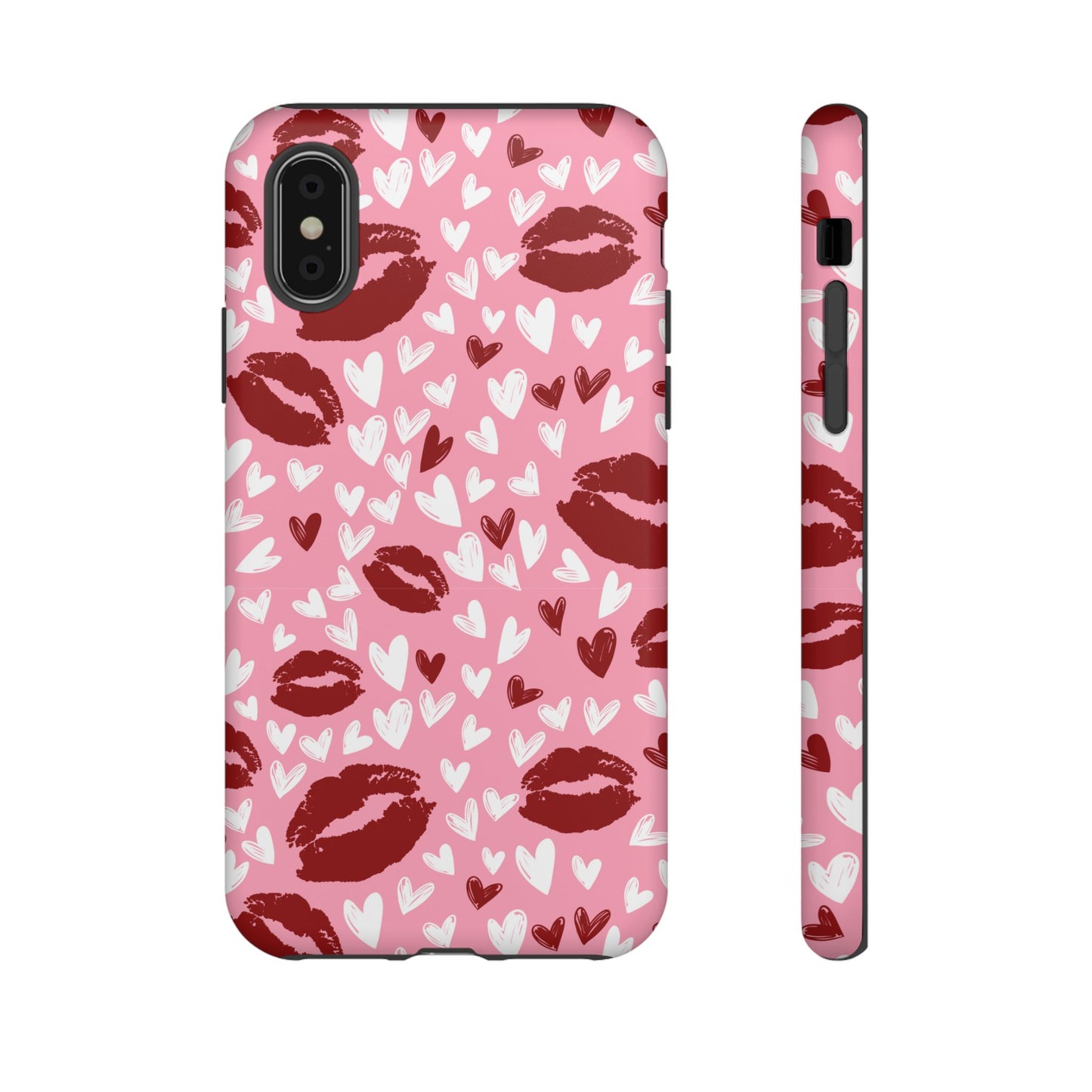 Kiss & Love Phone Case - Tough Cases for Romance Lovers