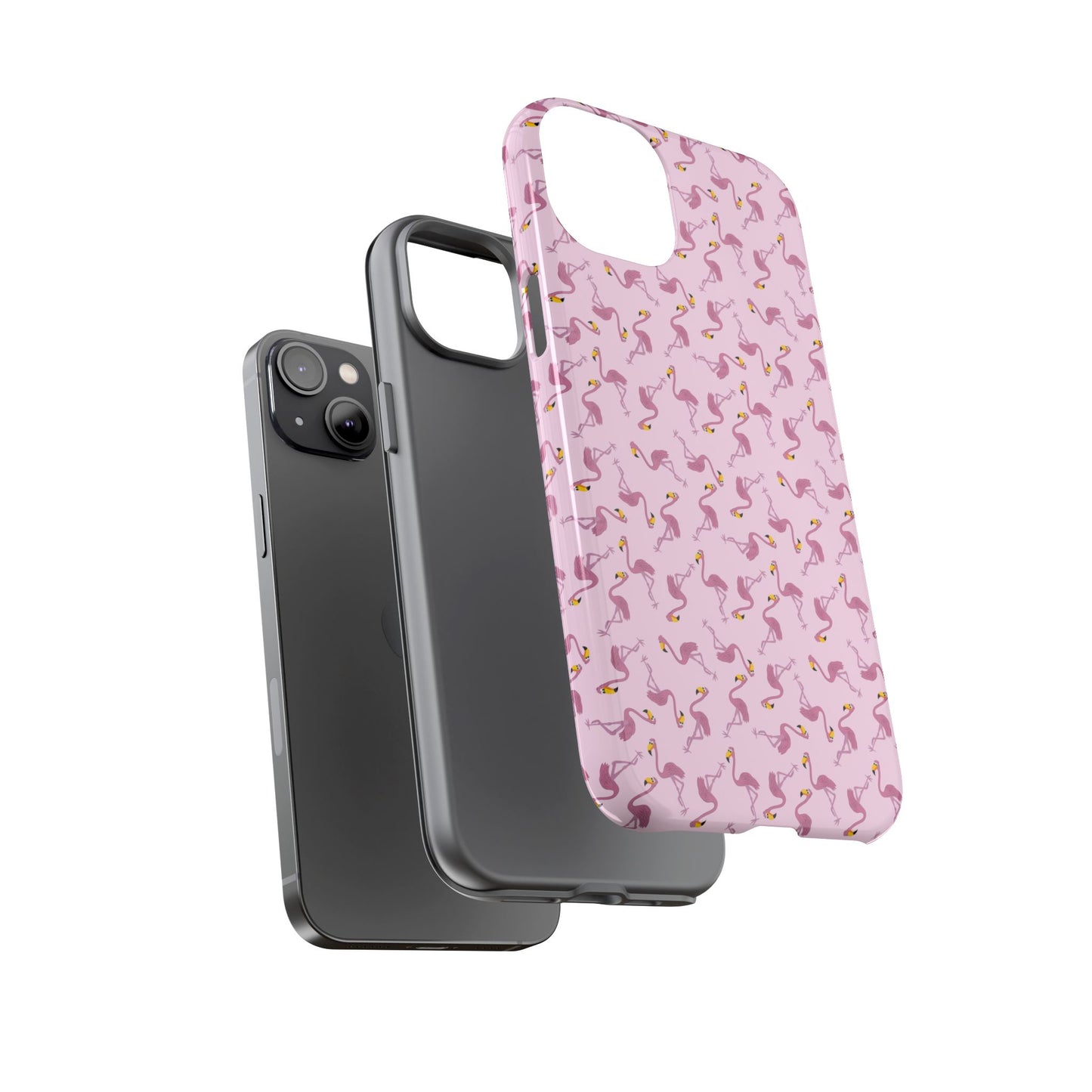 Fun Flamingo Phone Case - Tough & Stylish Design