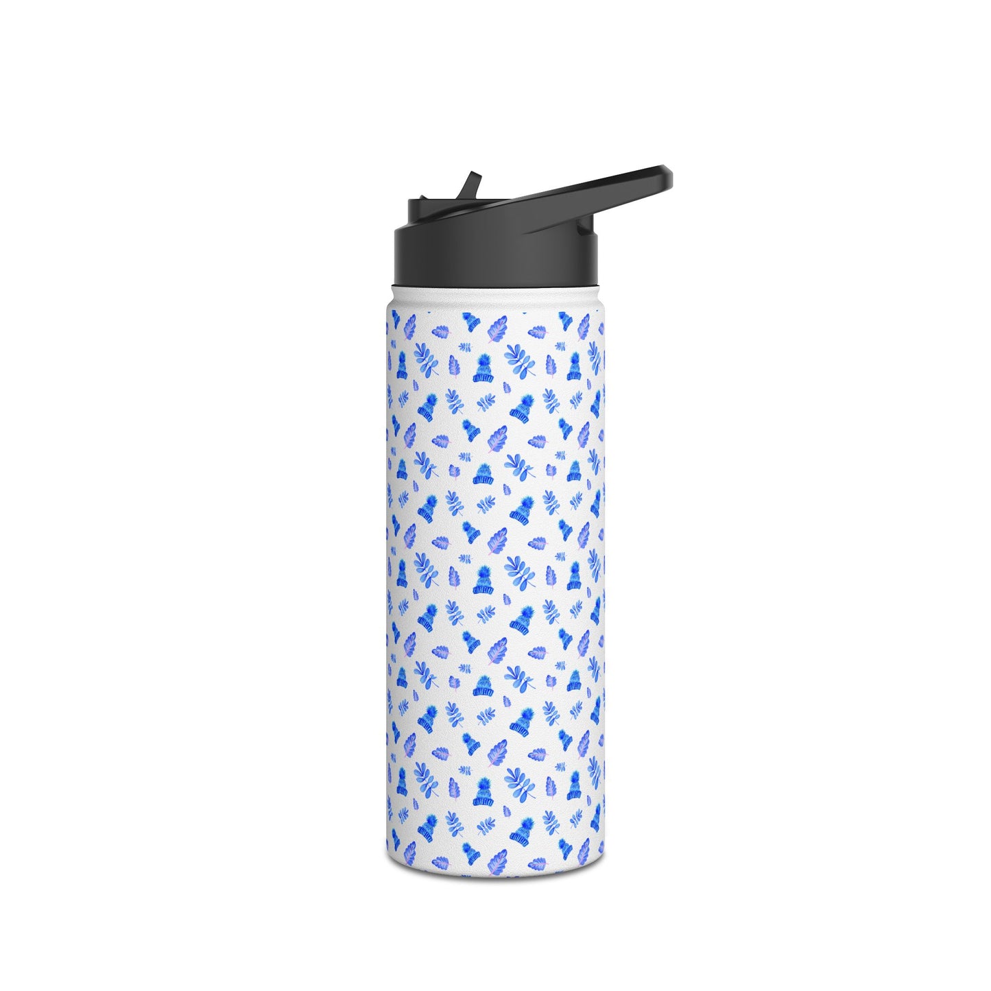 Floral Stainless Steel Water Bottle - Eco-Friendly Hydration for Everyday Adventures