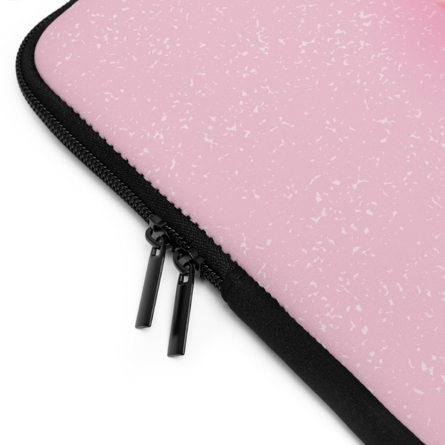 Cute Pink Bow Laptop Sleeve - Stylish Tech Accessory for Girls