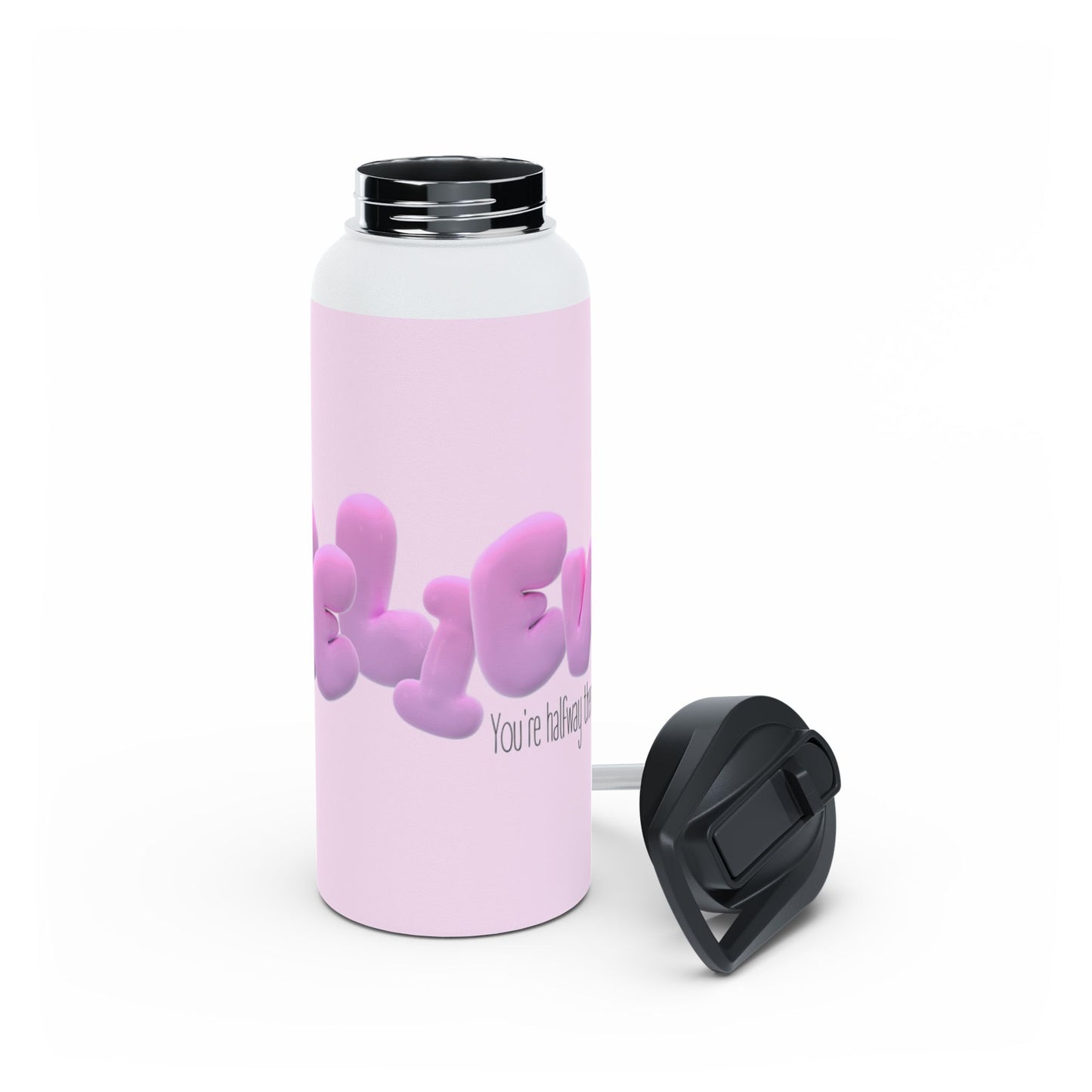 Inspirational Stainless Steel Water Bottle - Believe in Yourself