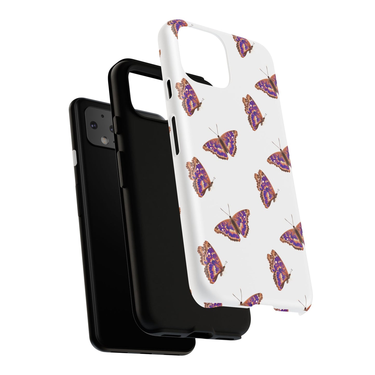 Butterfly Print Phone Case - Tough Case For Stylish Protection