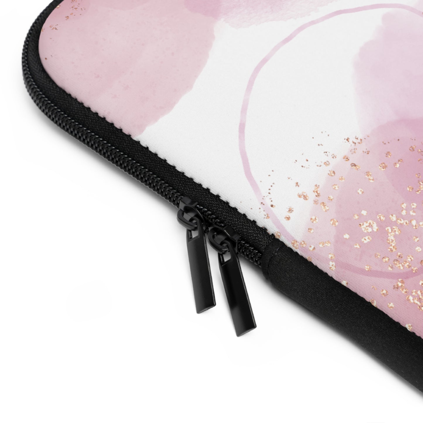 Chic Floral Laptop Sleeve, Tech Accessory, Waterproof Case, Gift for Her, Modern Design, Laptop Bag, Computer Sleeve