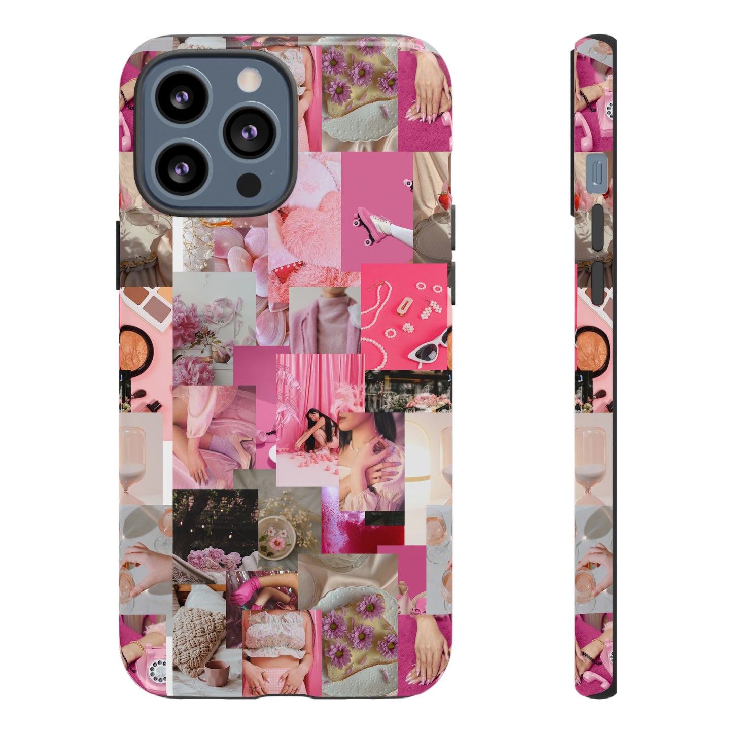 Chic Pink Phone Case- Tough Case For Stylish Protection