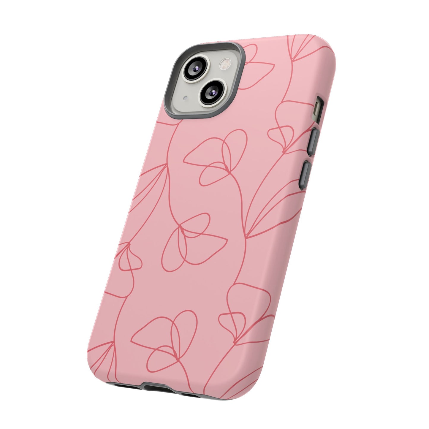 Tough Cases: Elegant Floral Phone Case - Durable Protection with Stylish Design