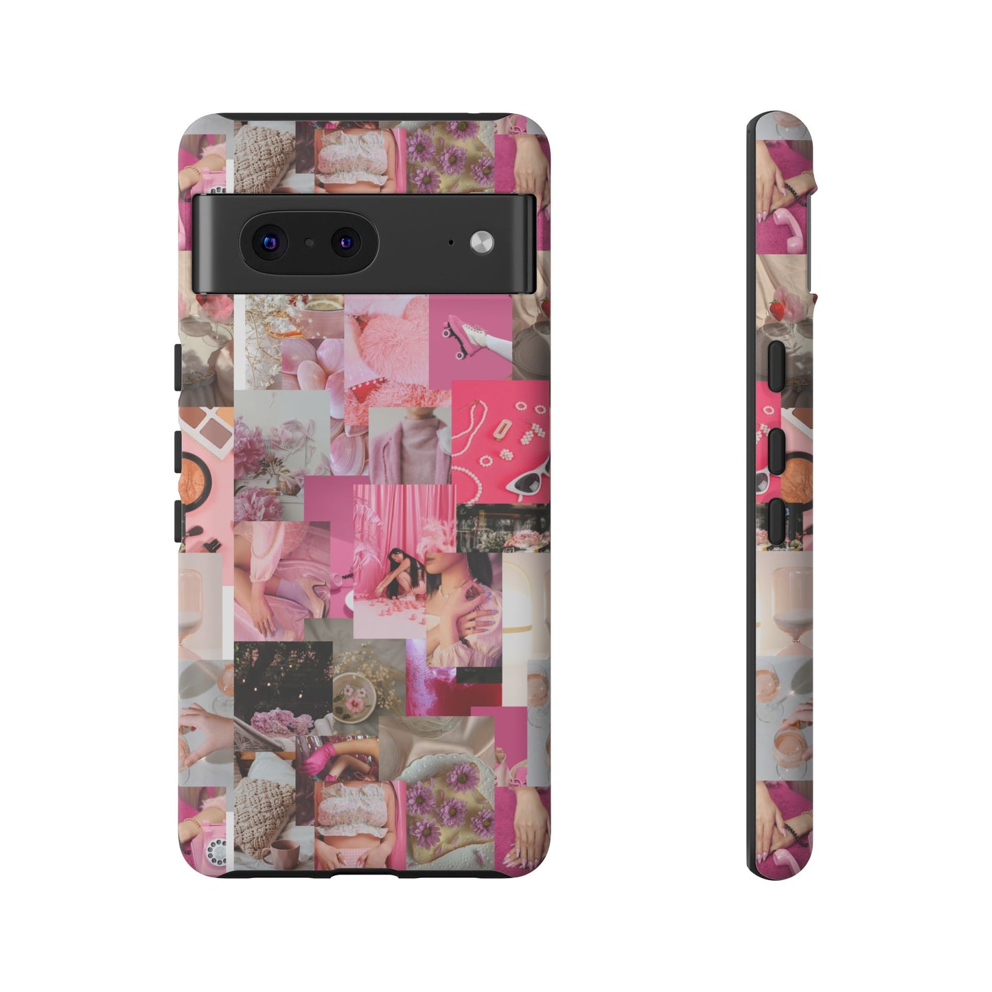 Chic Pink Phone Case- Tough Case For Stylish Protection