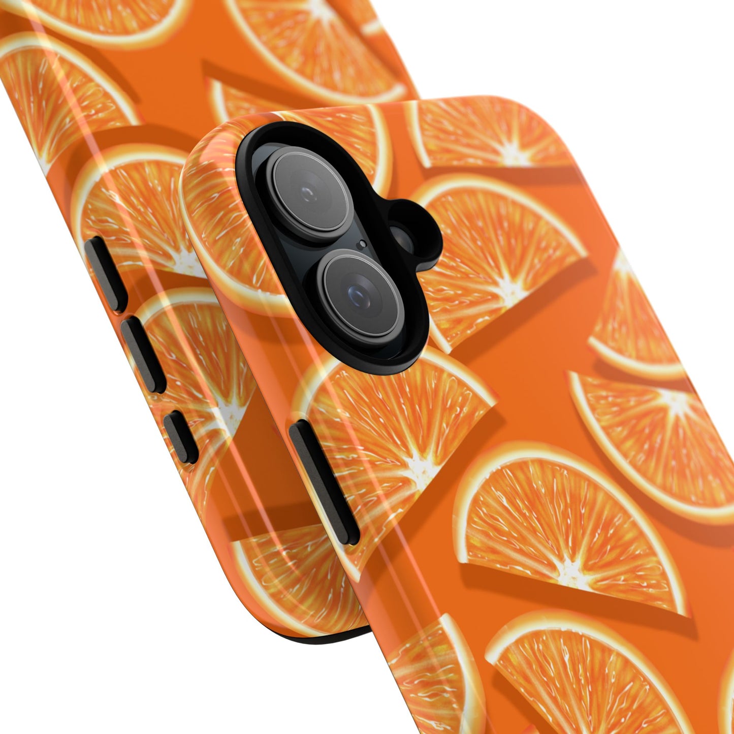 Vibrant Orange Slice Phone Case - Tough Cases for Phone Protection