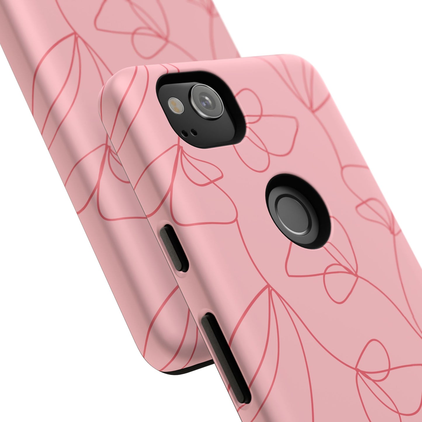 Tough Cases: Elegant Floral Phone Case - Durable Protection with Stylish Design