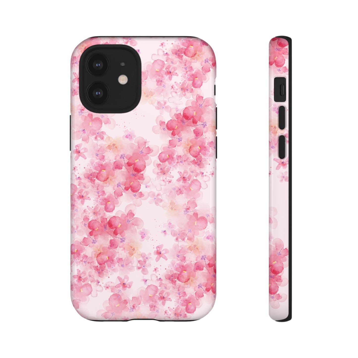 Floral Phone Case - Tough Cases with Pink Blossom Design