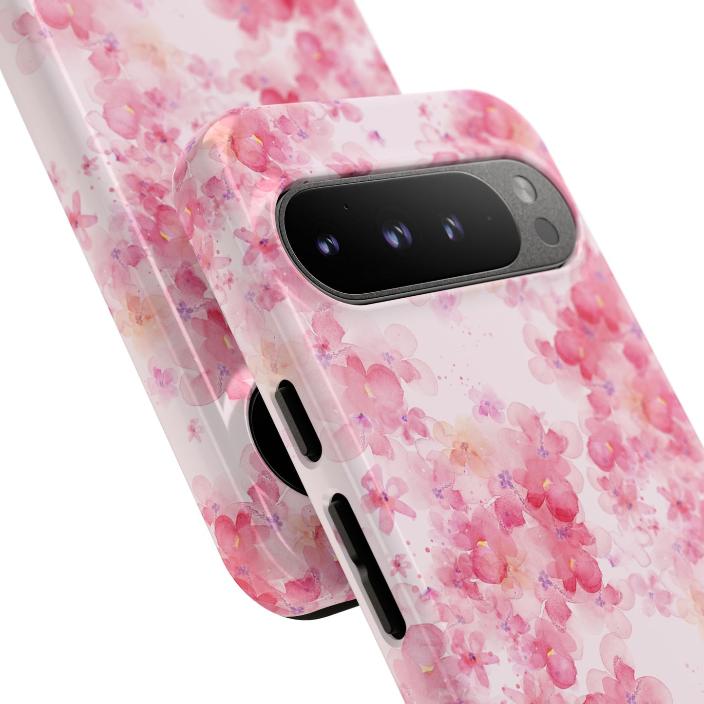 Floral Phone Case - Tough Cases with Pink Blossom Design