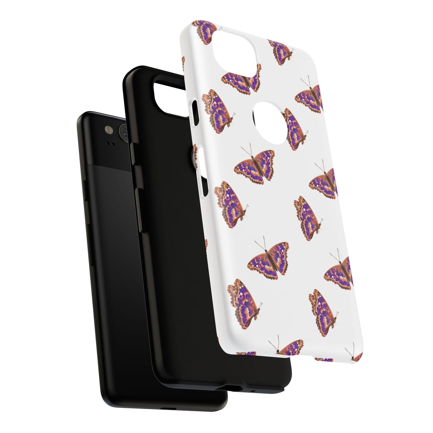 Butterfly Print Phone Case - Tough Case For Stylish Protection