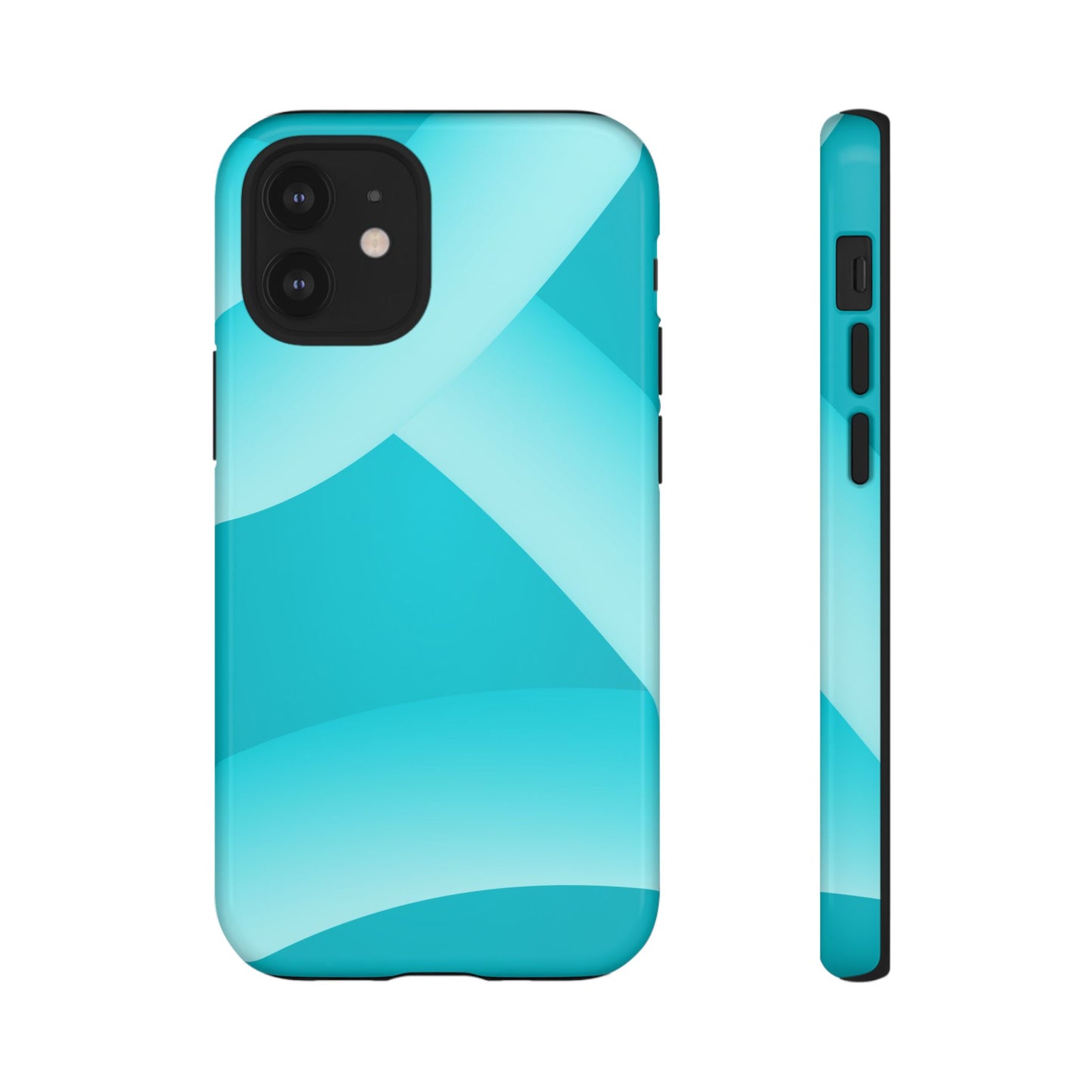 Stylish Tough Phone Case - Modern Blue Design for Ultimate Protection