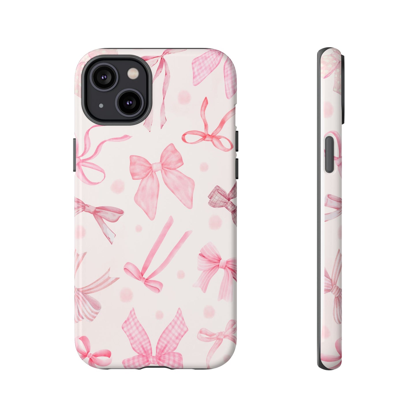 Beautiful Pink Bow Phone Case - Tough Case for Stylish Protection