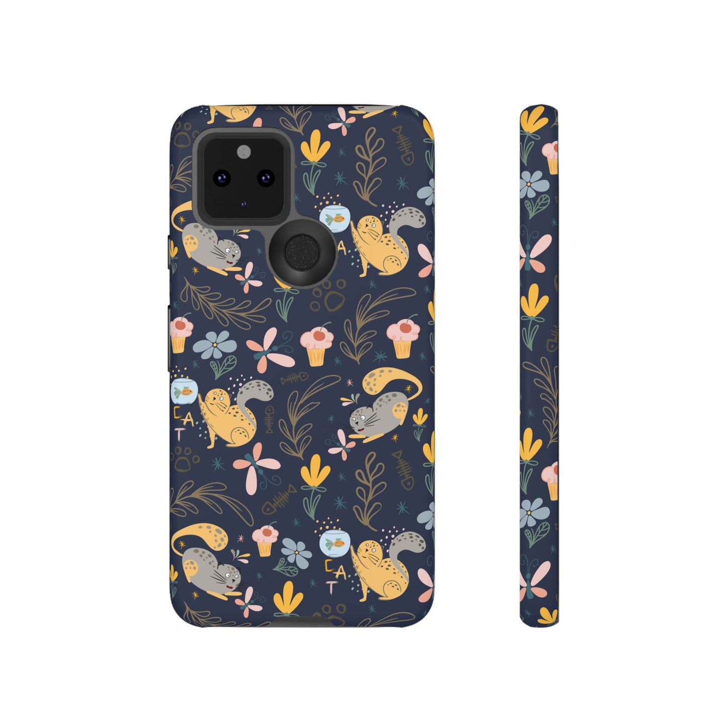 Cat-Themed Tough Phone Case - Tough Case For Stylish Protection
