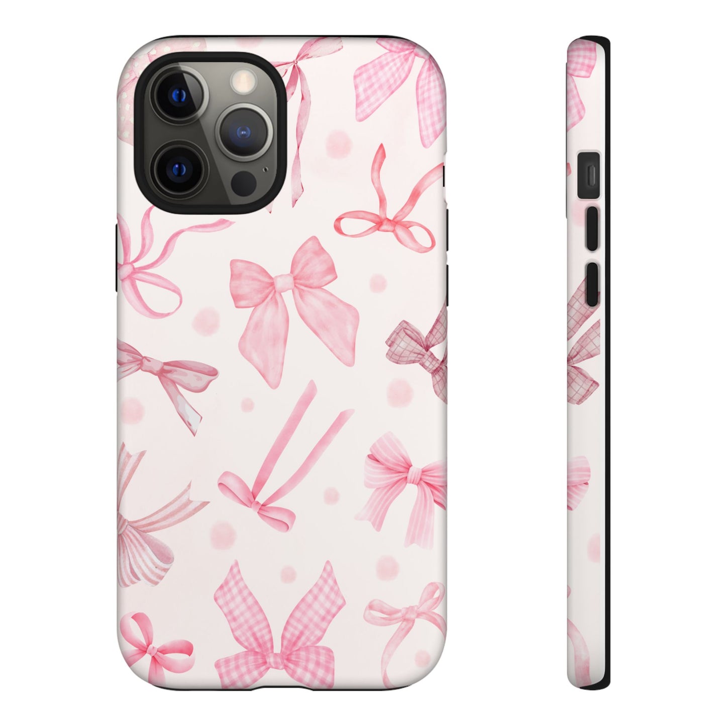 Beautiful Pink Bow Phone Case - Tough Case for Stylish Protection