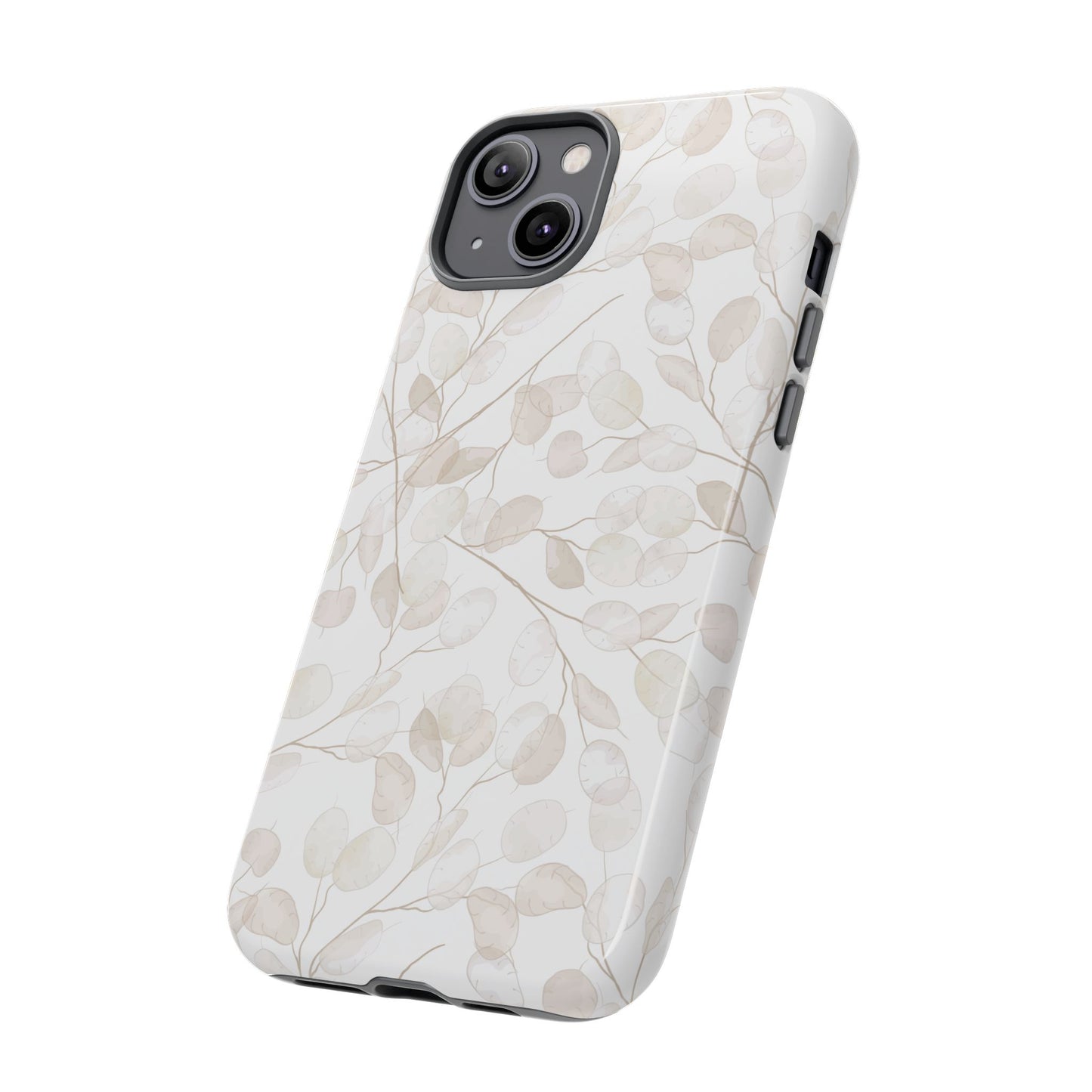 Botanical Phone Case, Tough Cases, Floral Design, Nature Lover Gift, Eco-Friendly Accessory, Protective Phone Cover
