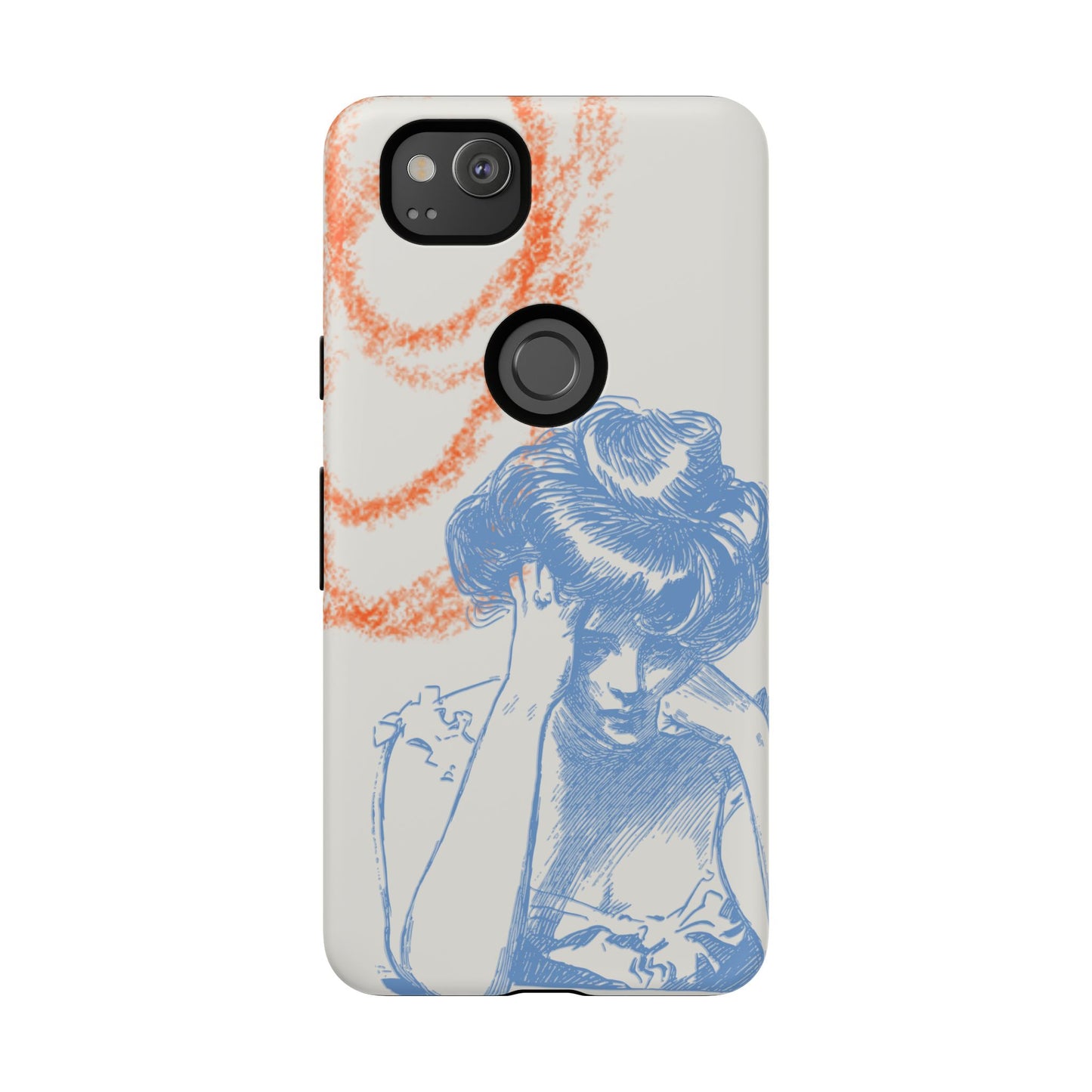 Artistic Phone Case with Stress Relief Design