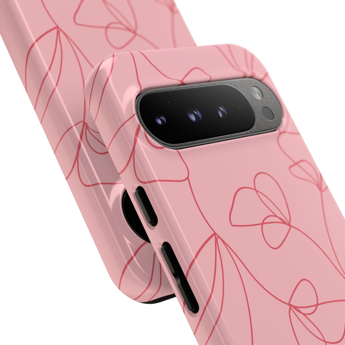 Tough Cases: Elegant Floral Phone Case - Durable Protection with Stylish Design