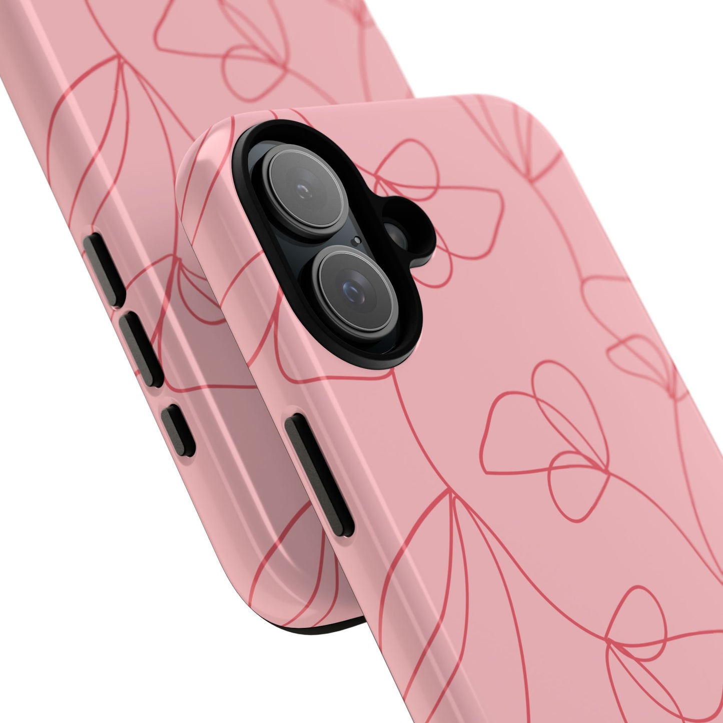 Tough Cases: Elegant Floral Phone Case - Durable Protection with Stylish Design