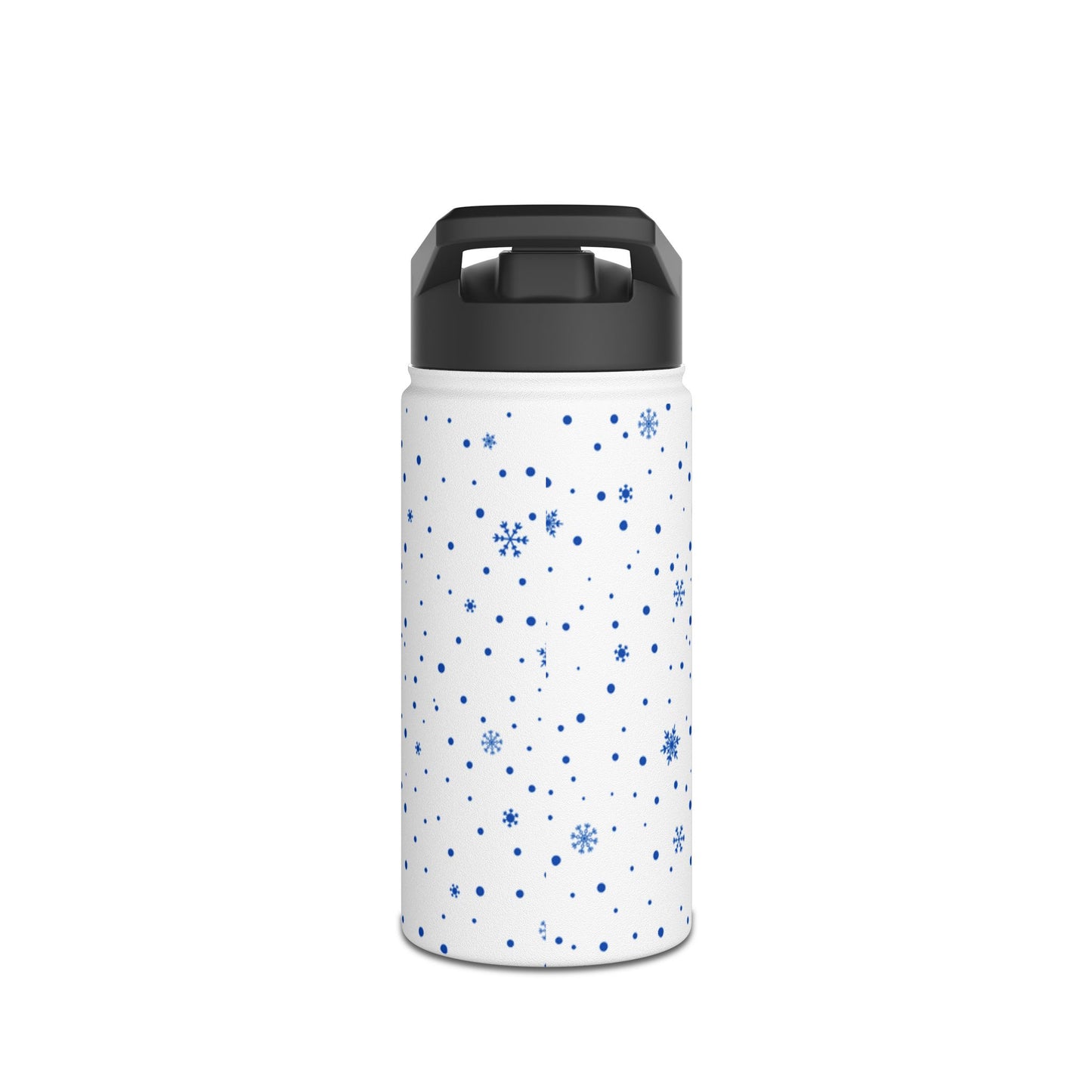 Snowflake Design Stainless Steel Water Bottle – Stylish & Durable Hydration for Winter Adventures