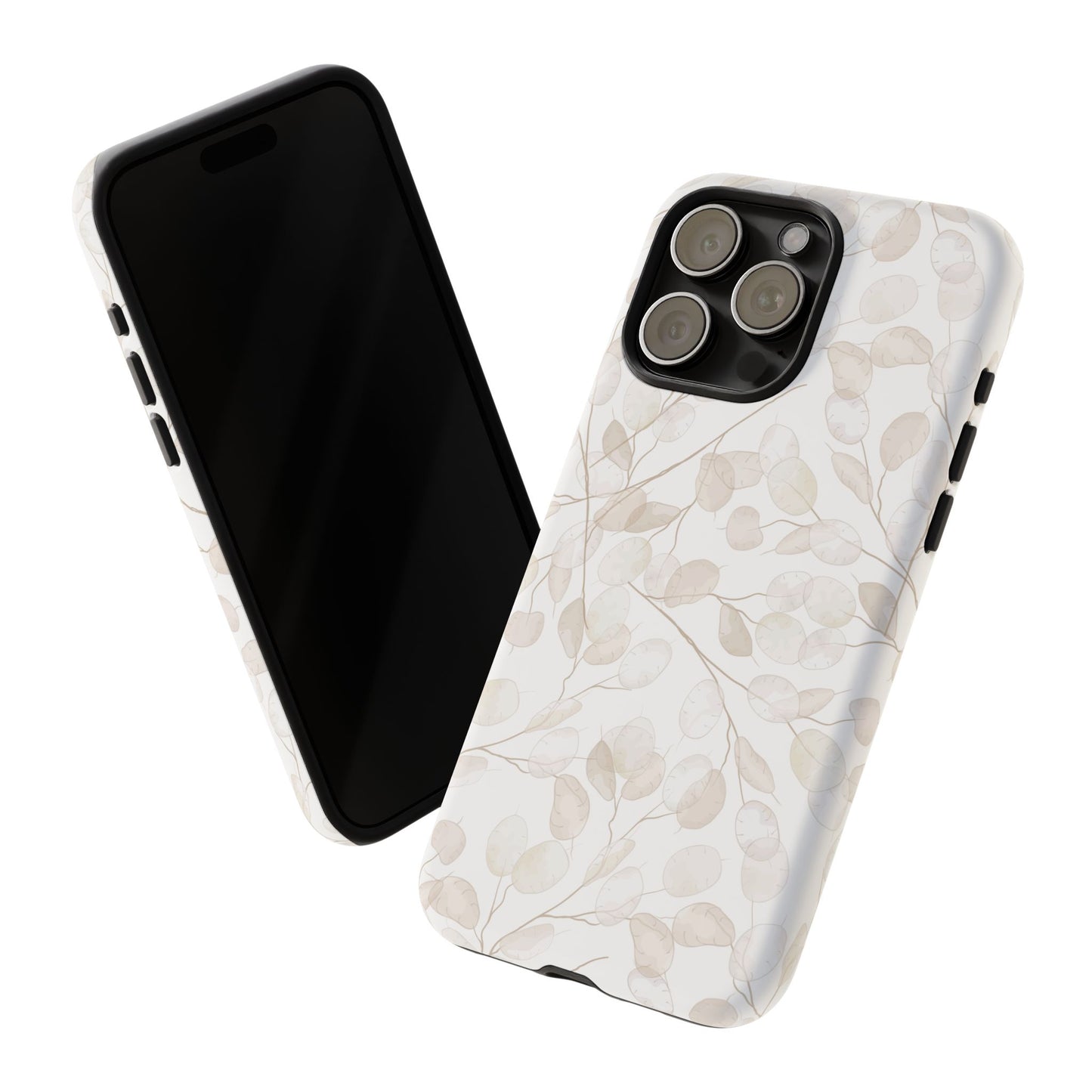 Botanical Phone Case, Tough Cases, Floral Design, Nature Lover Gift, Eco-Friendly Accessory, Protective Phone Cover
