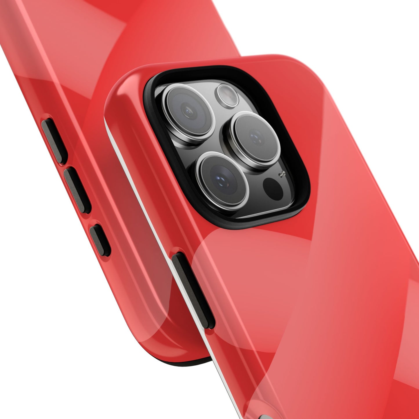 Stylish Tough Phone Case - Modern Red Design for Ultimate Protection