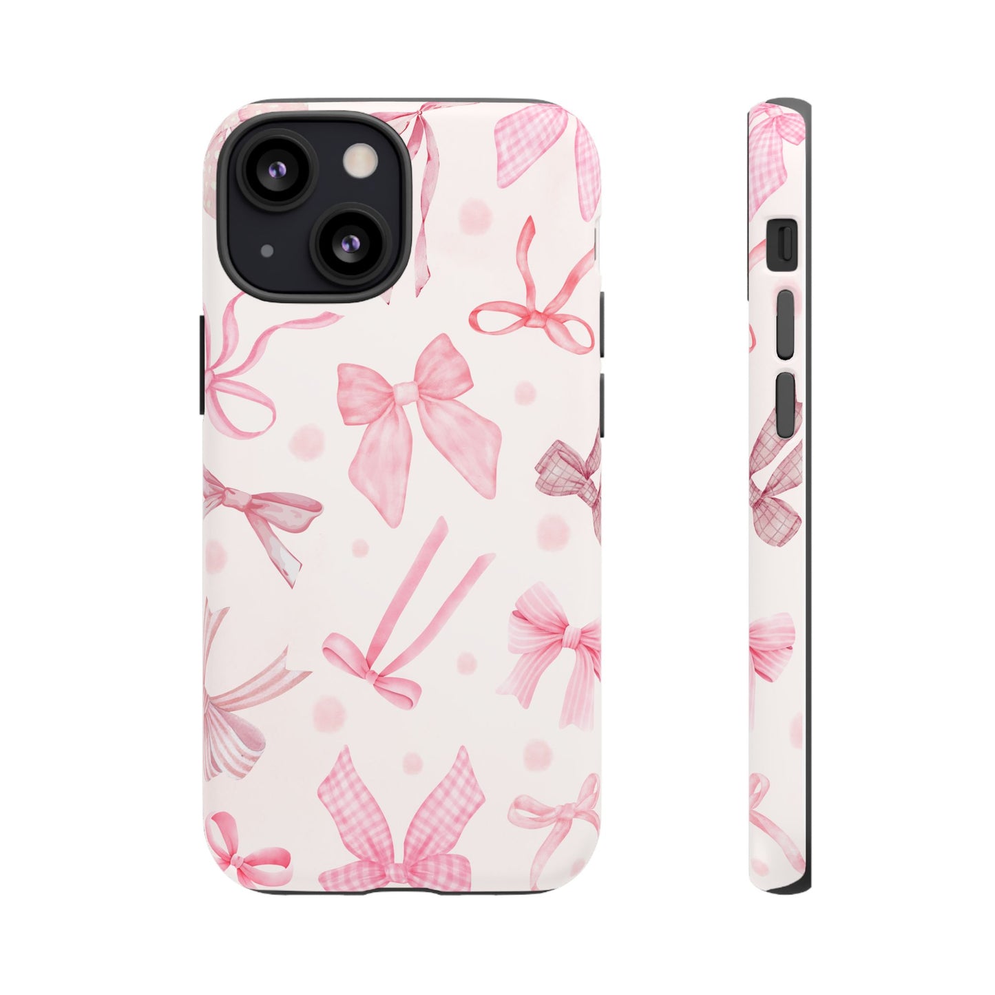 Beautiful Pink Bow Phone Case - Tough Case for Stylish Protection